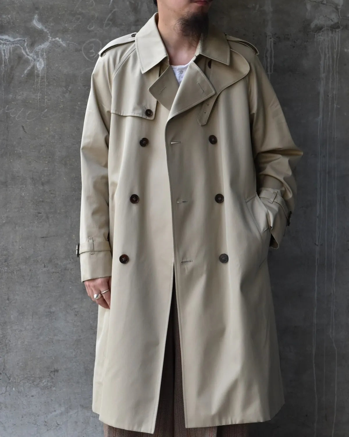 MACKINTOSH / Blanefield Gabardine Double Breasted Trench Coat (G252HI11189FDOC)
