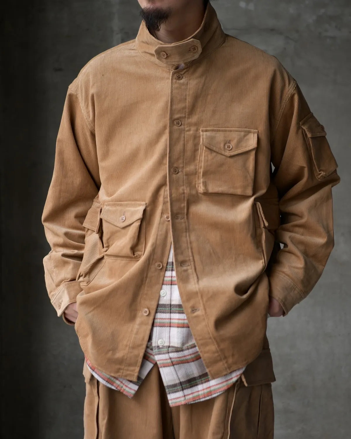 MODMNT / CORDUROY UTILITY CPO SHIRT (M2520-1I016F)