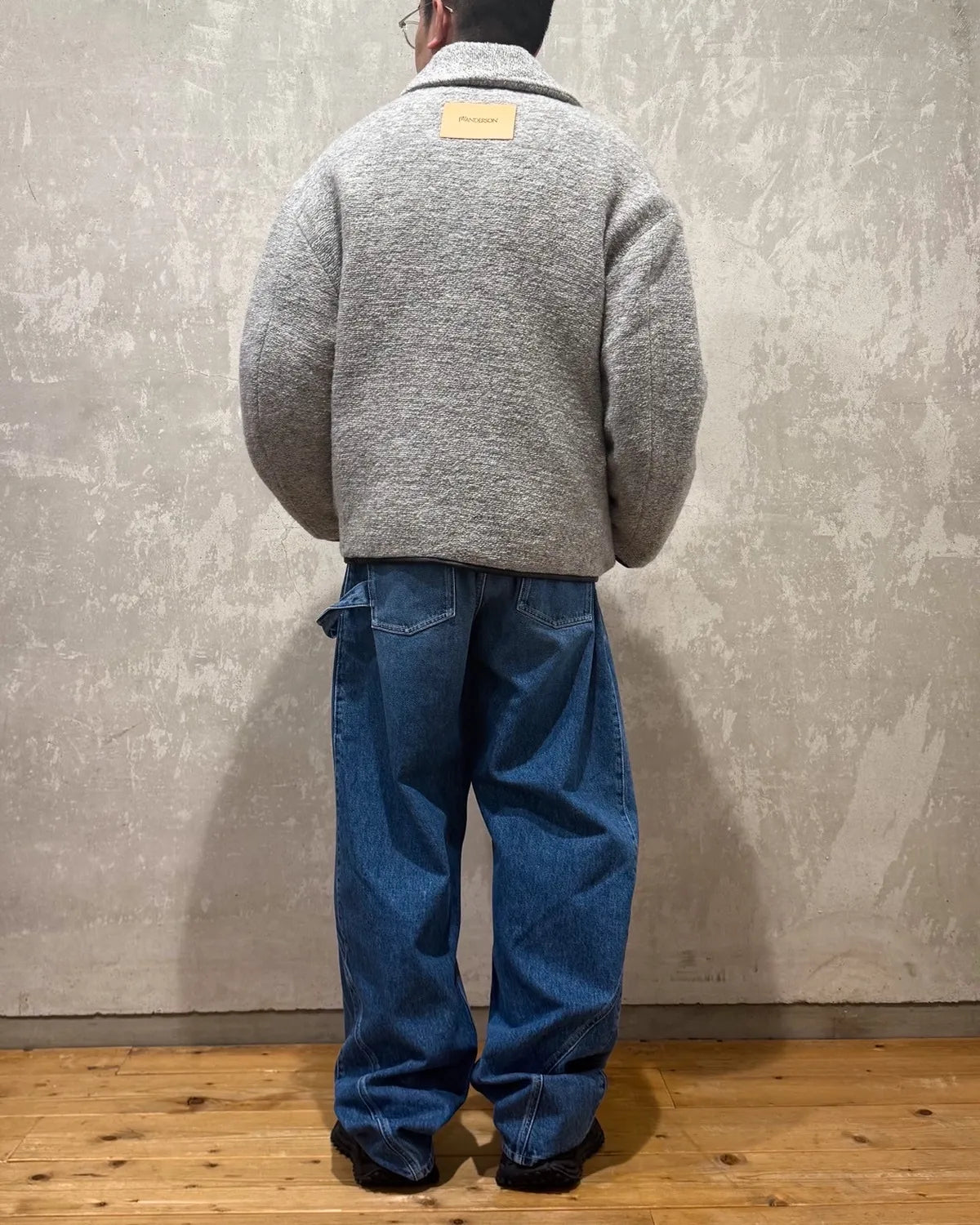 JW ANDERSON / CONTRAST TRIM CASUAL JACKET (596-50012001)