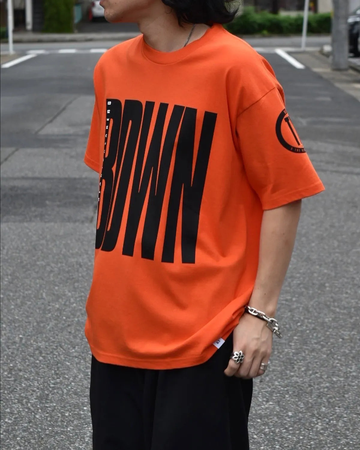 BEDWIN & THE HEARTBREAKERS / S/S PRINTED TEE "BILL" (25AB2222)