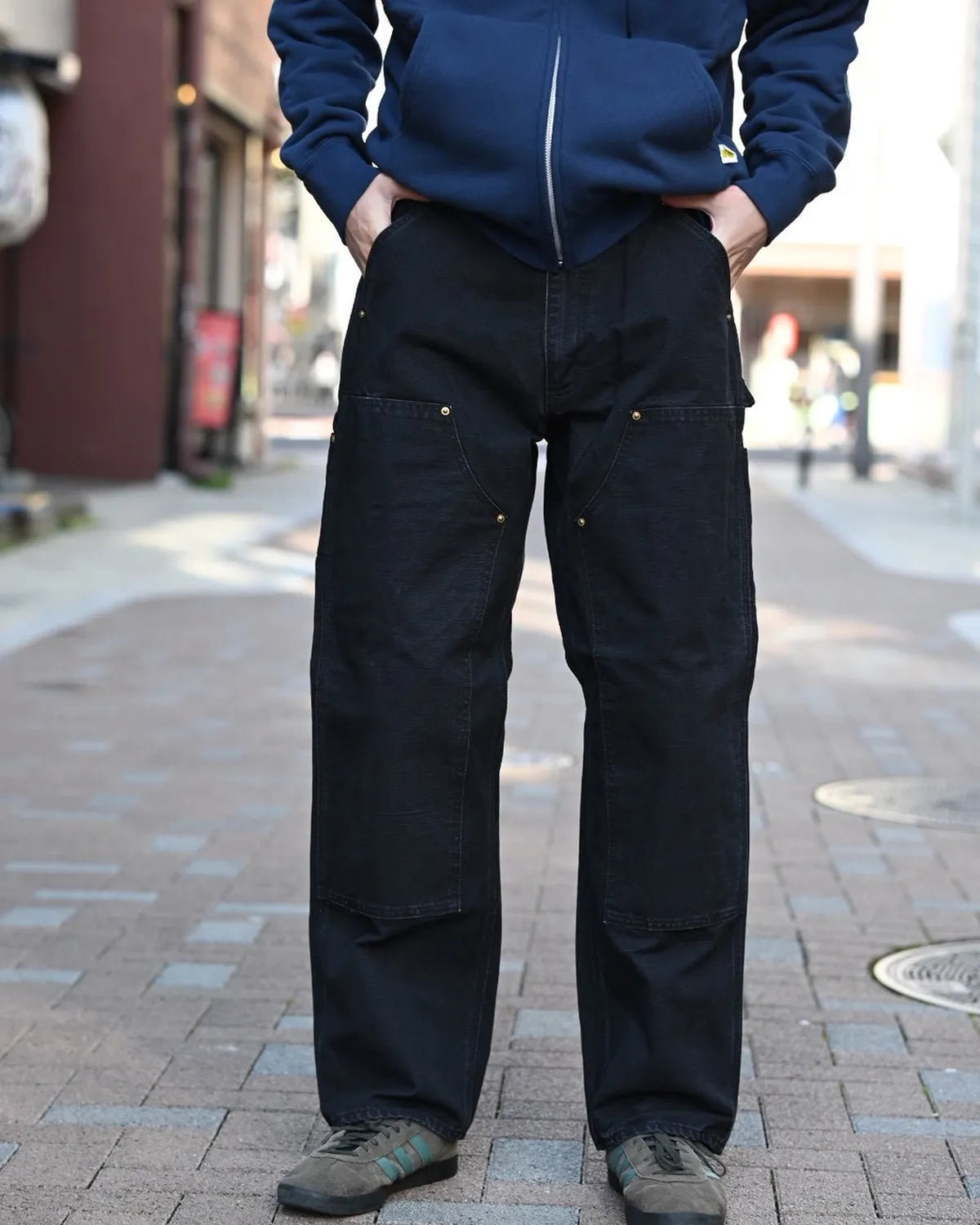 STANDARD CALIFORNIA / SD Duck Double Knee Painter Pants Vintage Wash (BTPDA260)