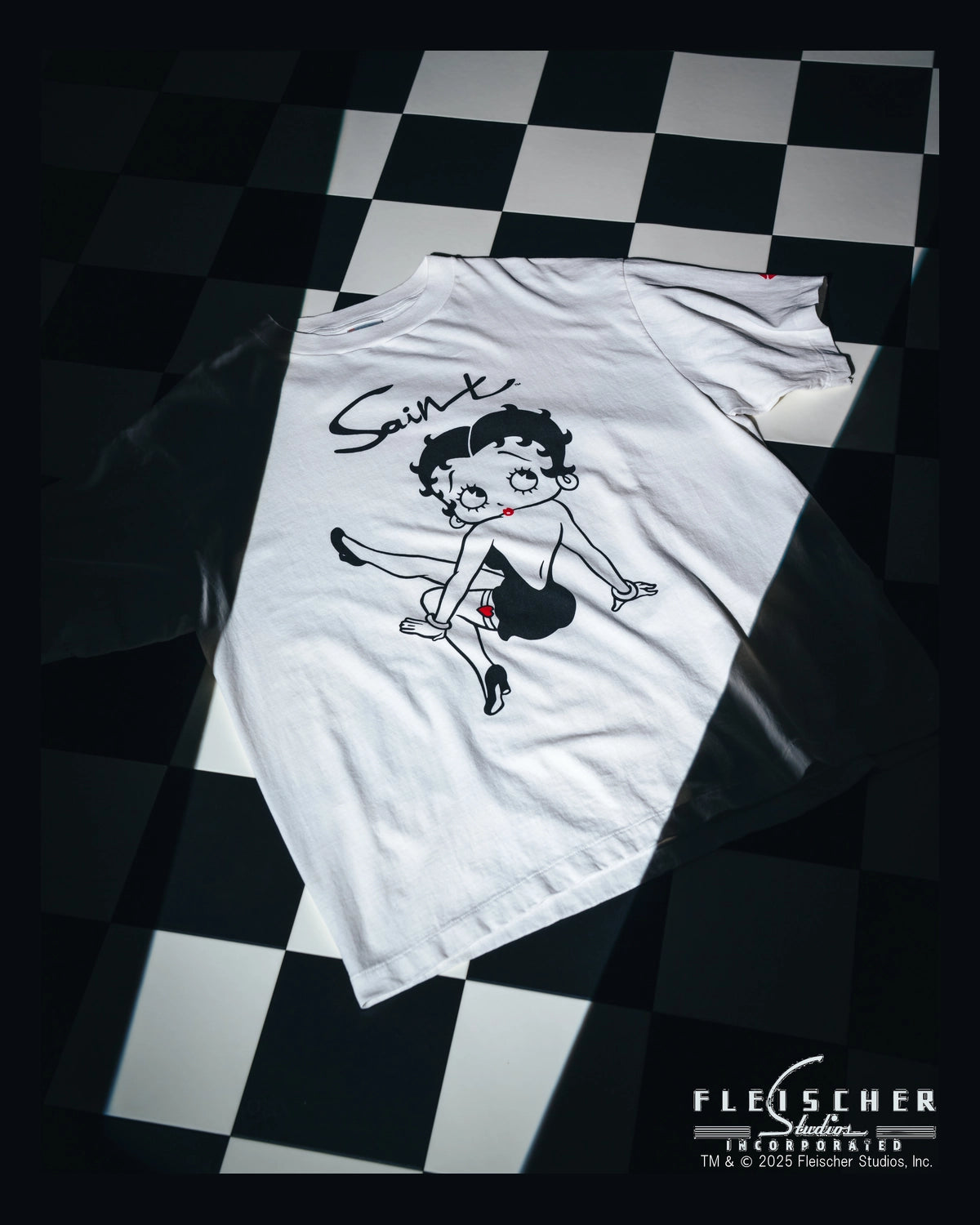 ©︎SAINT Mxxxxxx × Betty Boop / BTY_SS TEE-BETTY (SM-HR1-0000-C40)