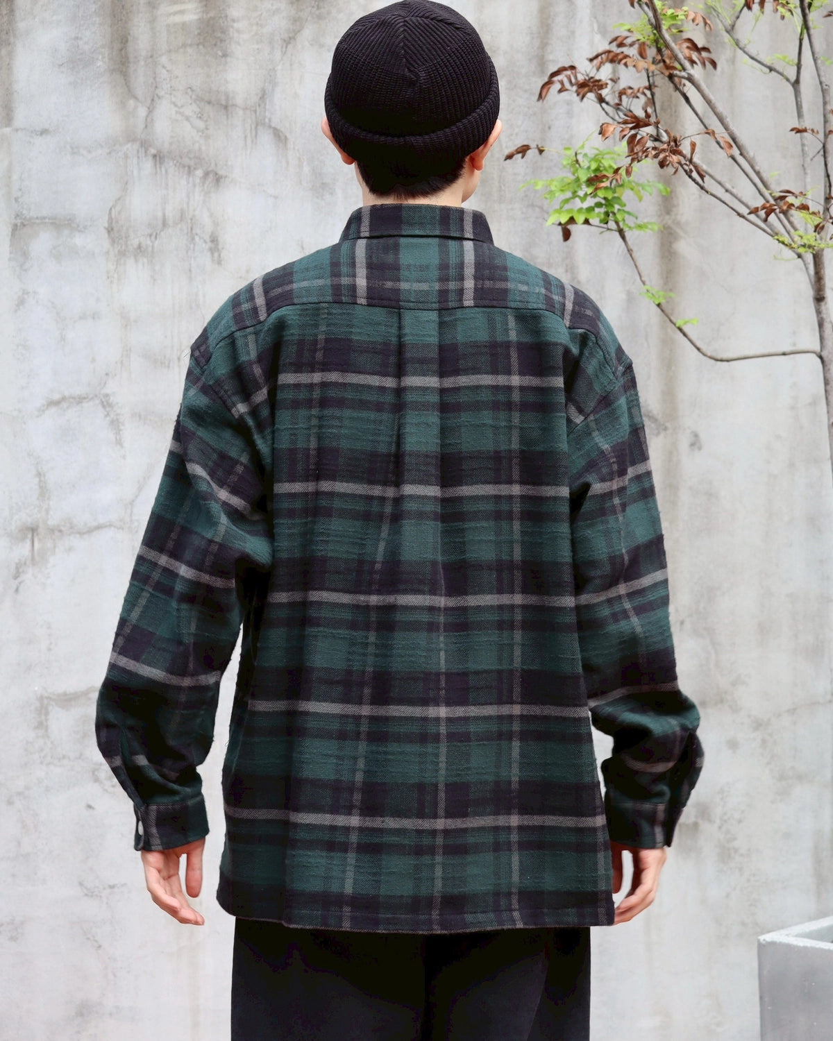 DESCENDANT / VANNING PLAID LS SHIRT (252TQDS-SHM04)