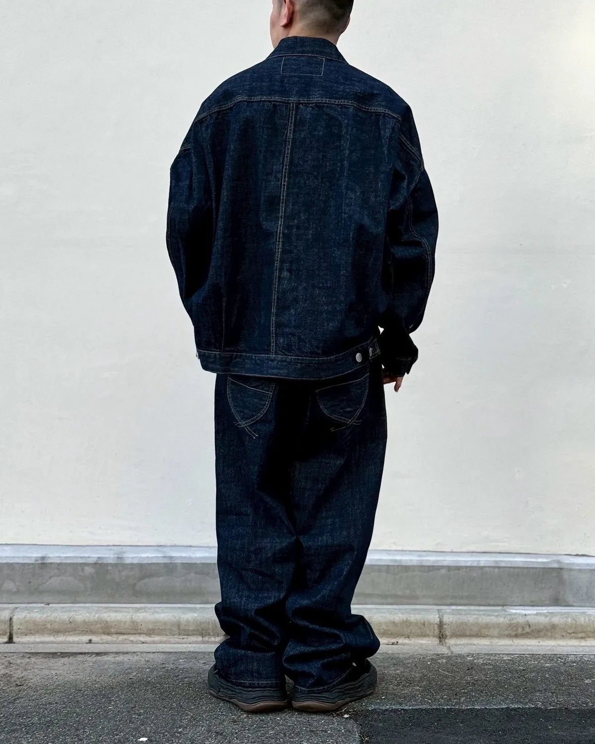 Maison MIHARA YASUHIRO in・stru(men-tal). / One Washed Selvage Denim Jacket (I16BL071)
