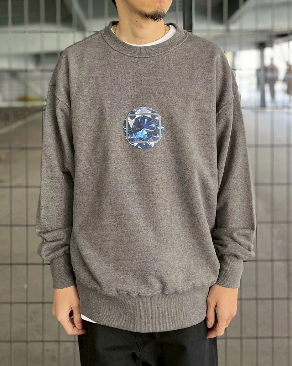 SEQUEL / T/C裏毛 CREW NECK SWEAT (SQ-25AW-CS-07)