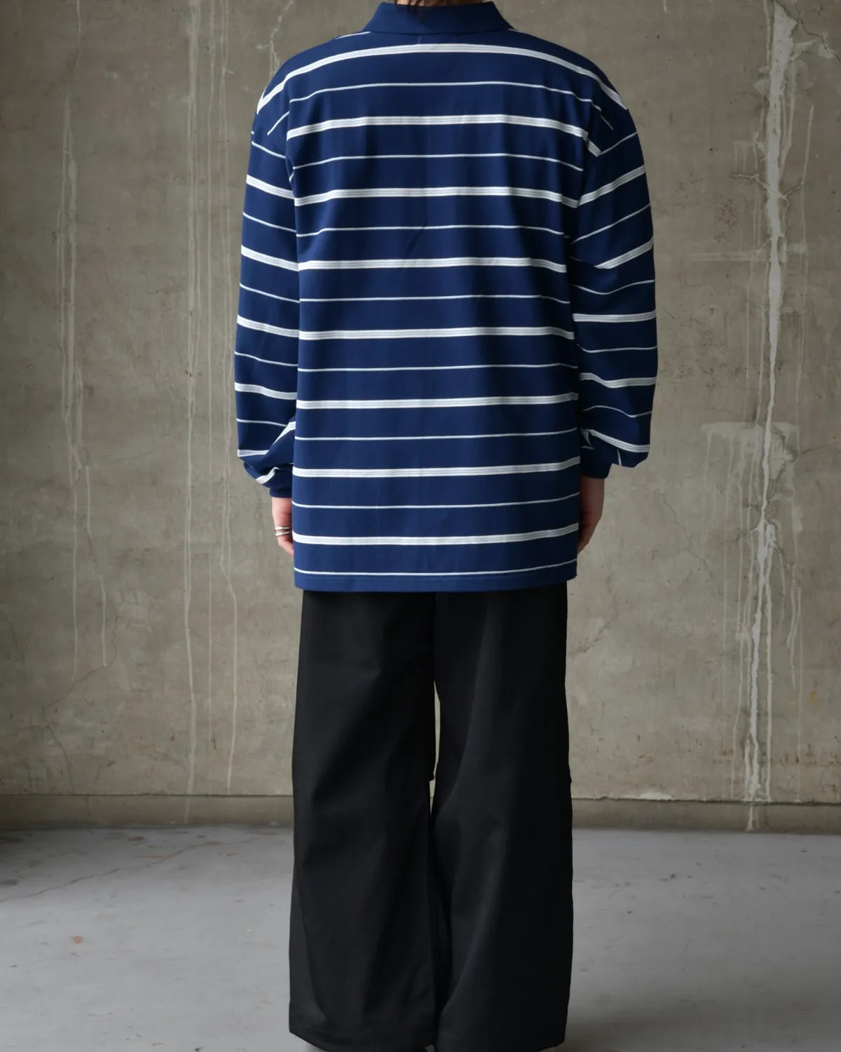 COOTIE PRODUCTIONS® / Moss Stitch Border L/S Polo (CTE-26S327)