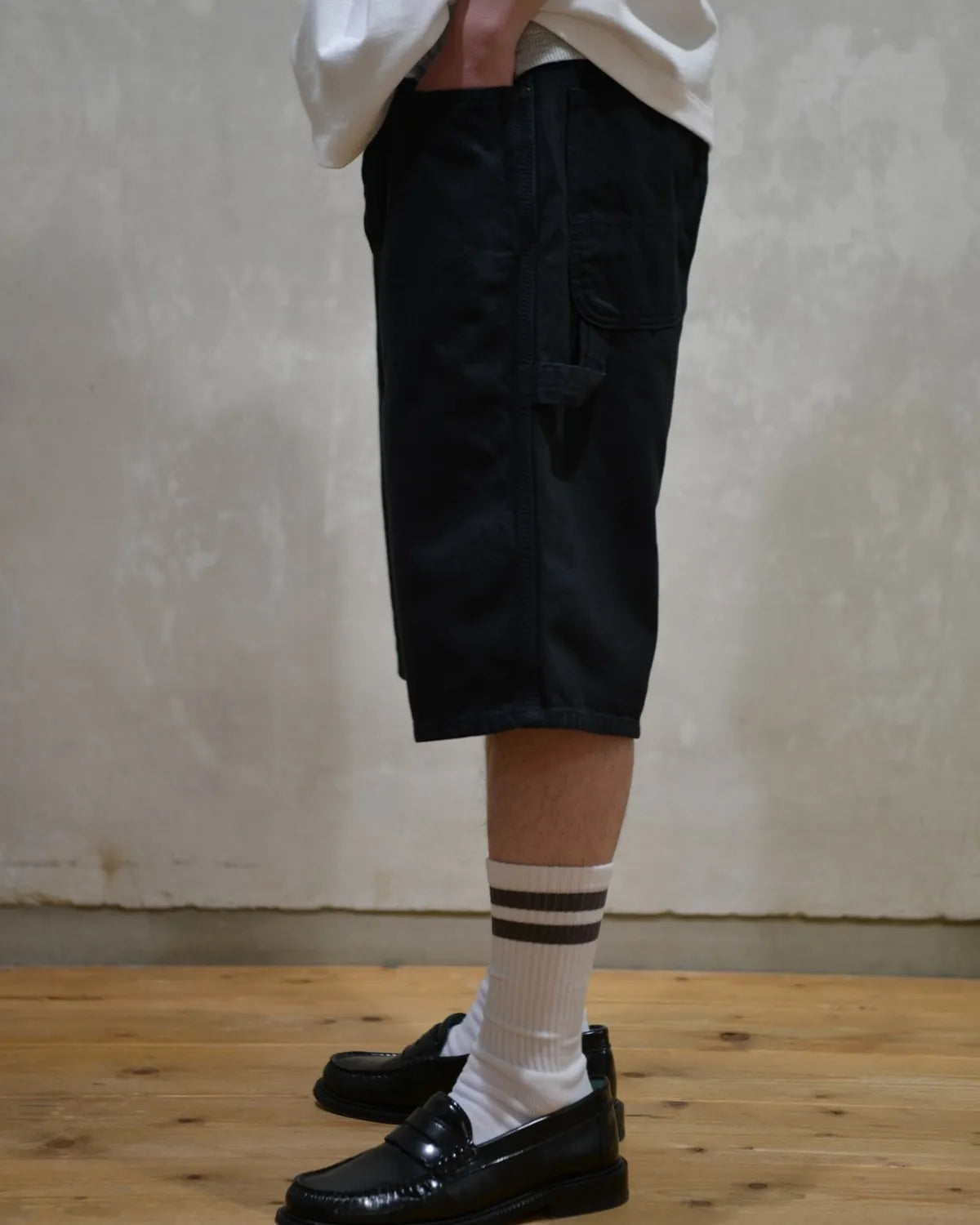 vowels / OVERDYED PAINTER SHORTS (VO-26SS-PT044)