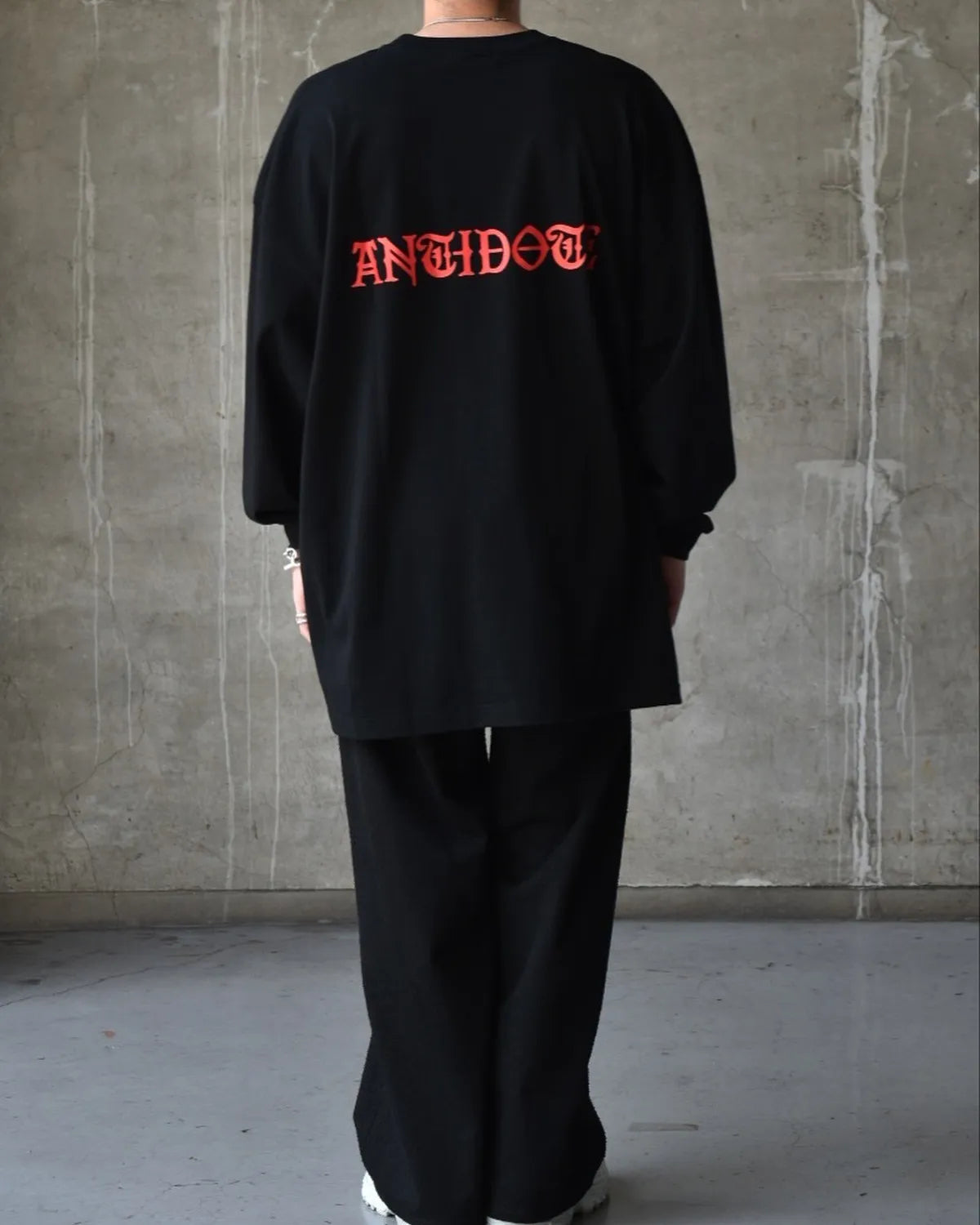 ANTIDOTE BUYERS CLUB / Over Sized Logo L/S Tee (ABCAW250S02)