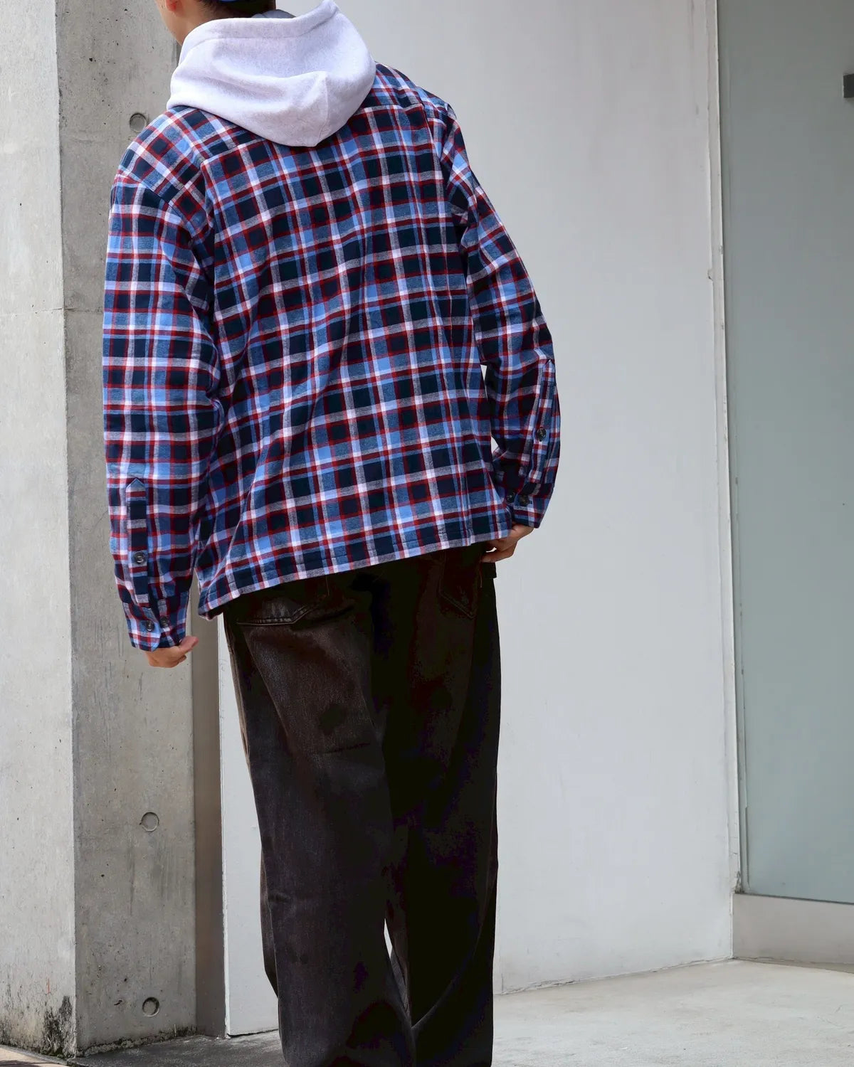 BoTT / Hooded Fannel Shirt
