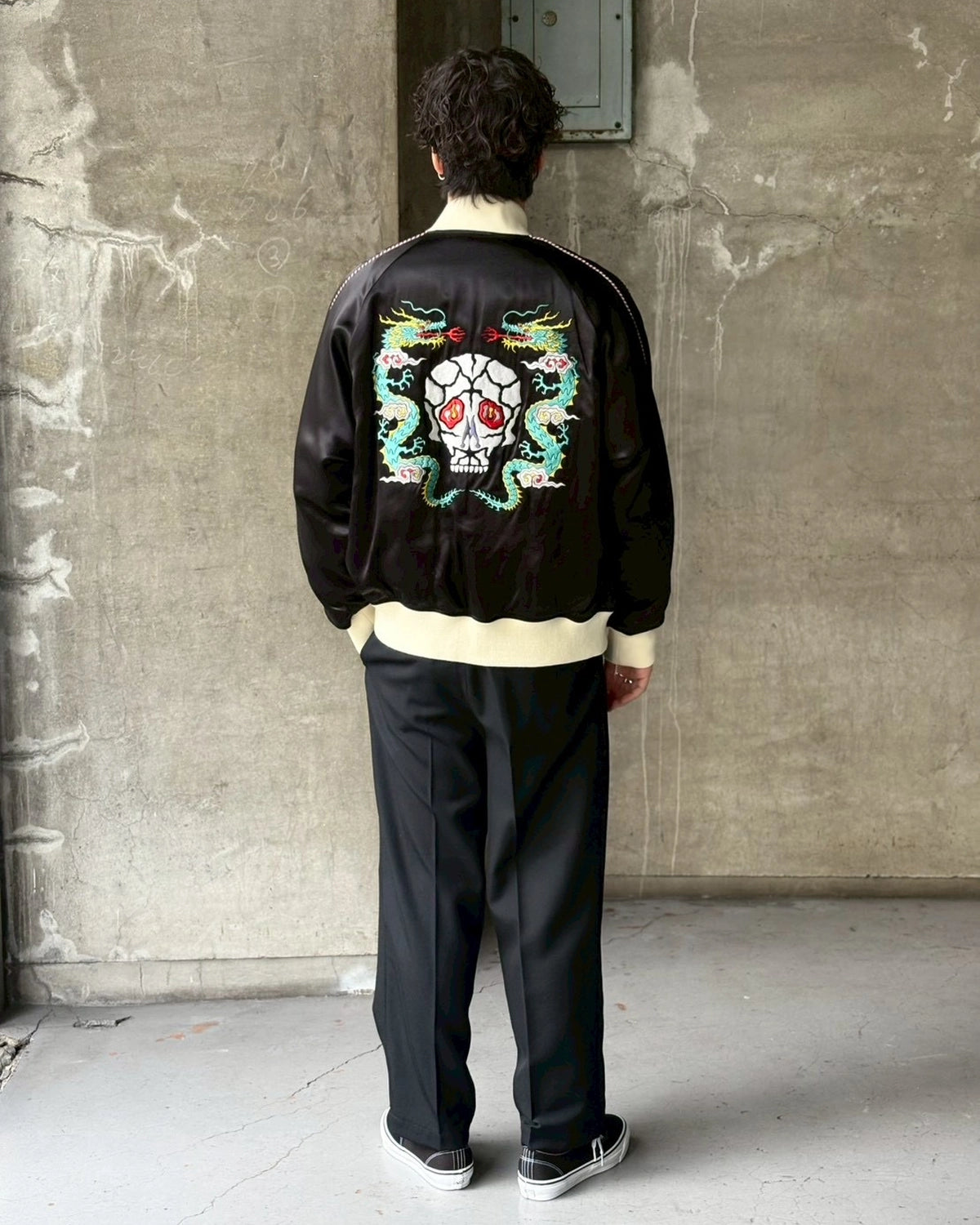 WACKO MARIA × WOLF’S HEAD / SKA JACKET (WOLFSHEAD-WM-BL19)