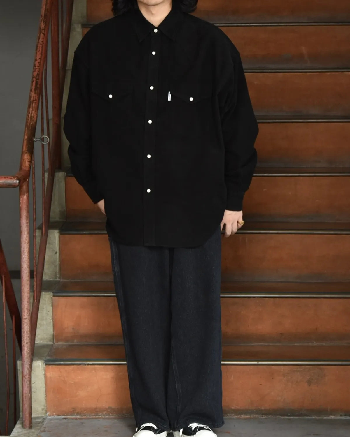 COOTIE PRODUCTIONS® / Sulfur Dyed Exggerated Twill Painter Pants (CTE-25A115)