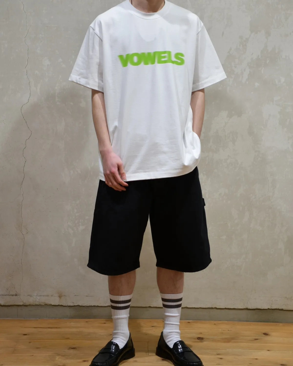 vowels / OVERDYED PAINTER SHORTS (VO-26SS-PT044)