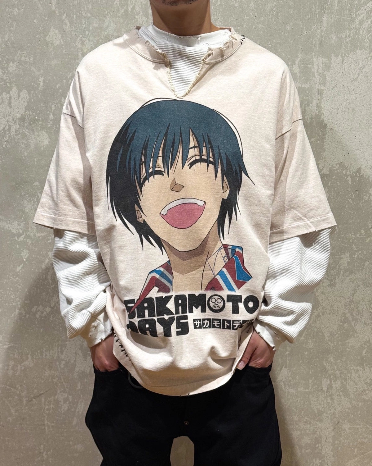 THE SUGAR PUNCH × MINUS × SAKAMOTO DAYS / S/S T-Shirt -NAGUMO- (TSMM25SM001)