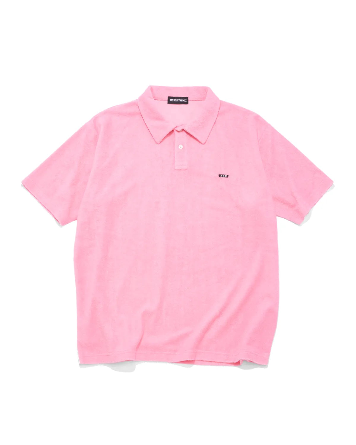 GOD SELECTION XXX / PILE POLO SHIRT (GX-S25-CS-09)