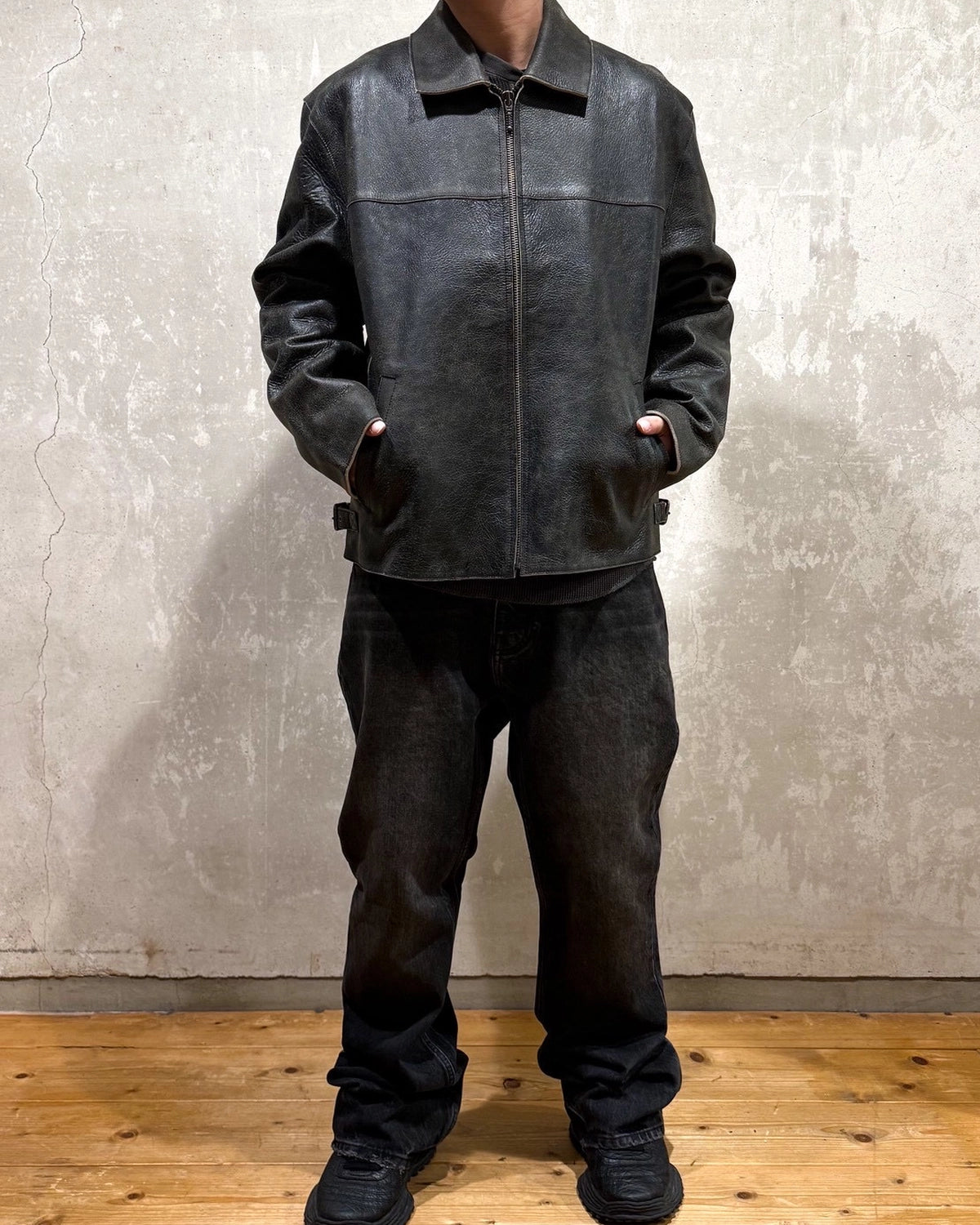 GUESS U.S.A / CRACKLE LTHR JKT (M5BN00L0R10)