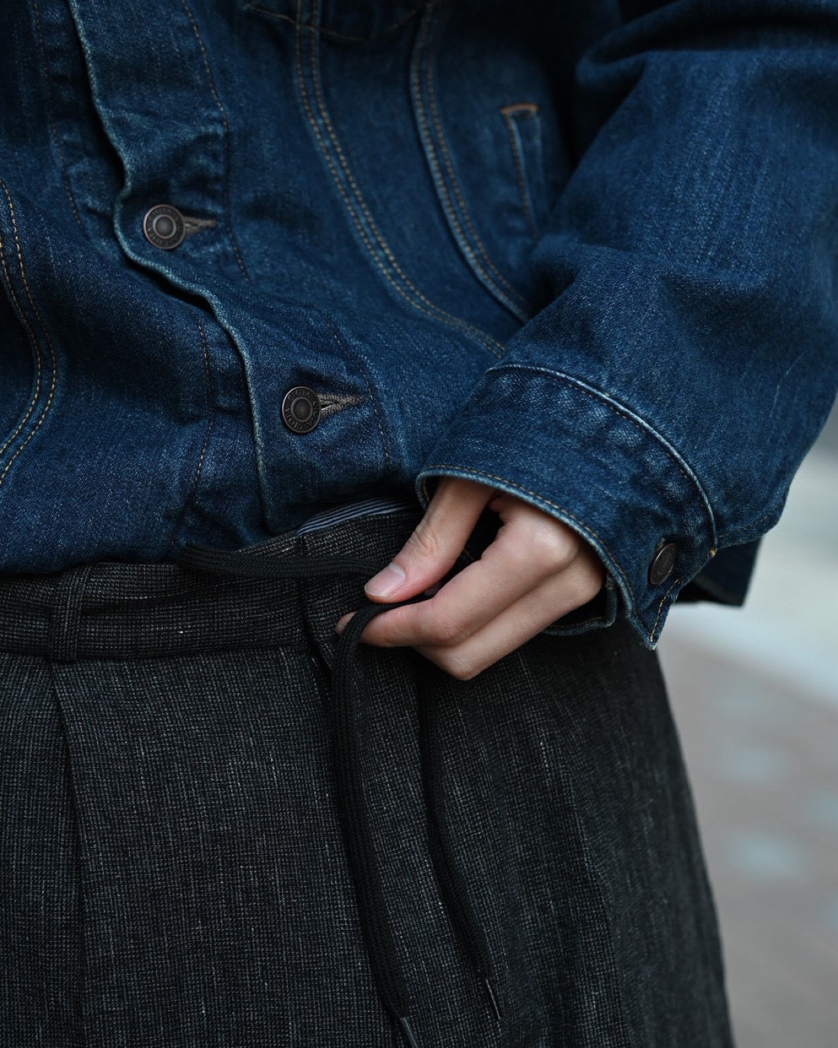 CIOTA / 4ポケットデニムジャケット (JKLM-306-PIDBL-D)