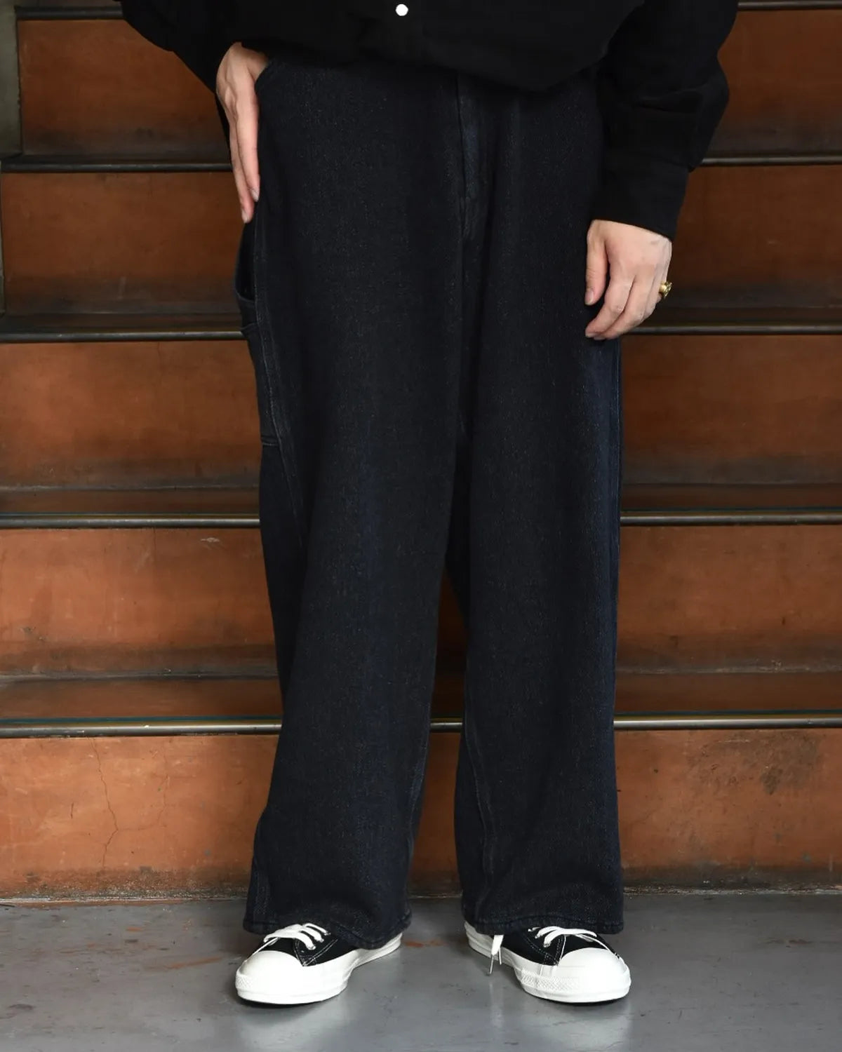 COOTIE PRODUCTIONS® / Sulfur Dyed Exggerated Twill Painter Pants (CTE-25A115)