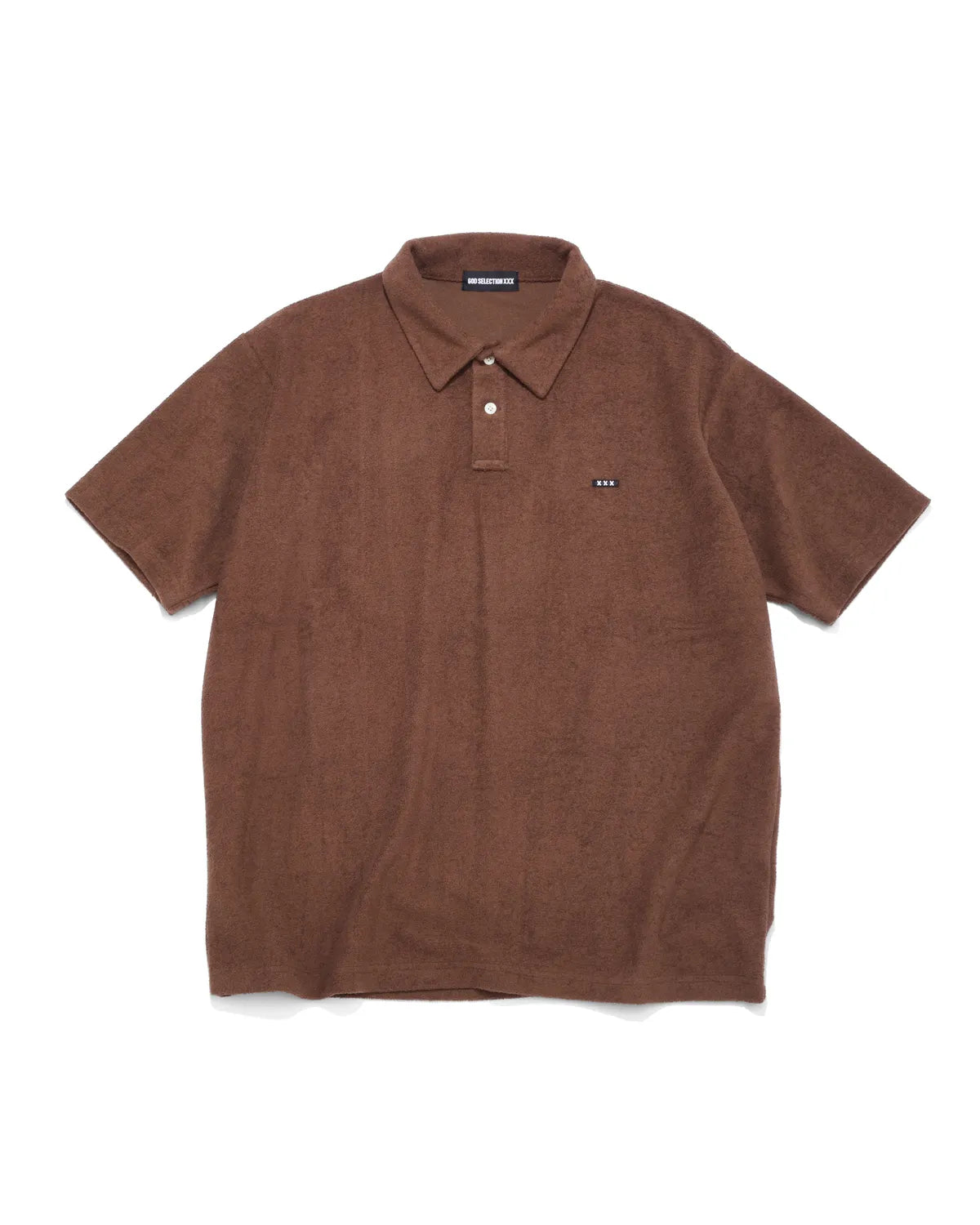 GOD SELECTION XXX / PILE POLO SHIRT (GX-S25-CS-09)