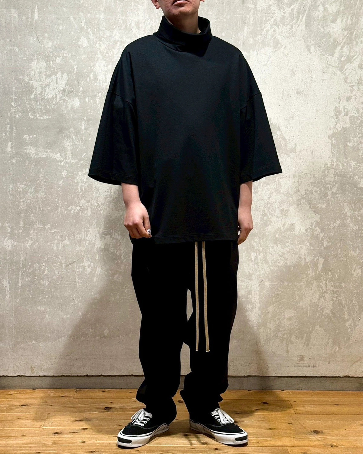 FEAR OF GOD / High Neck Short Sleeve Shirt (FGE250-519VIS)