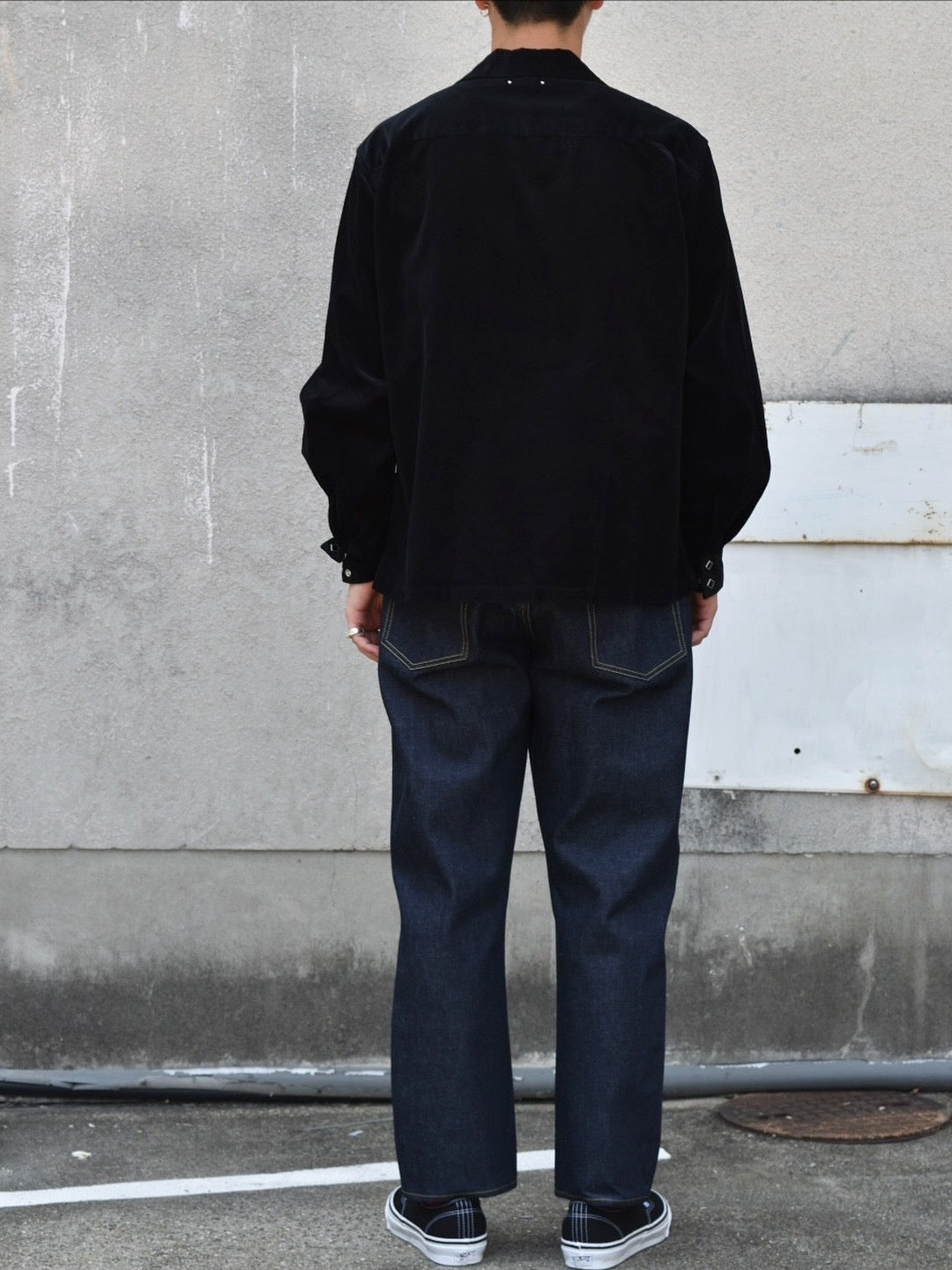 MINEDENIM / Narrow Corduroy Western Open Collar SHIRT (2508-5001)