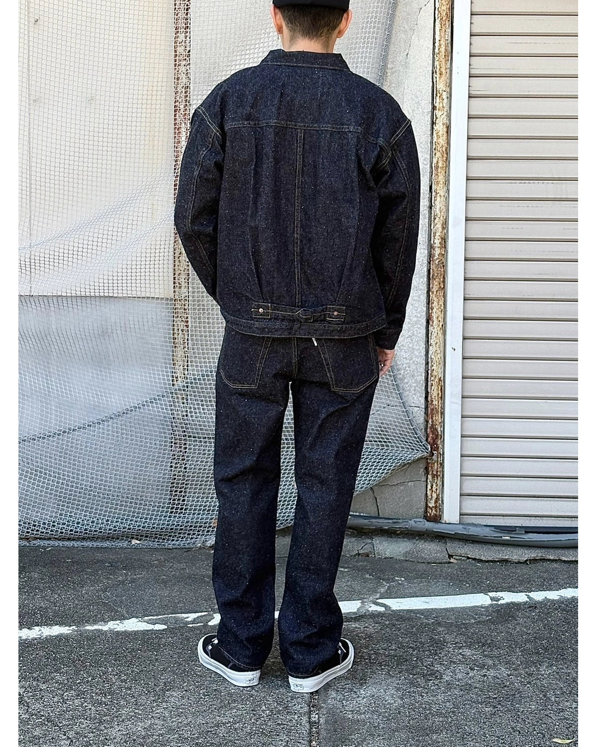 New Manual / #017 LV 61's TAPERED JEANS ONE-WASHED