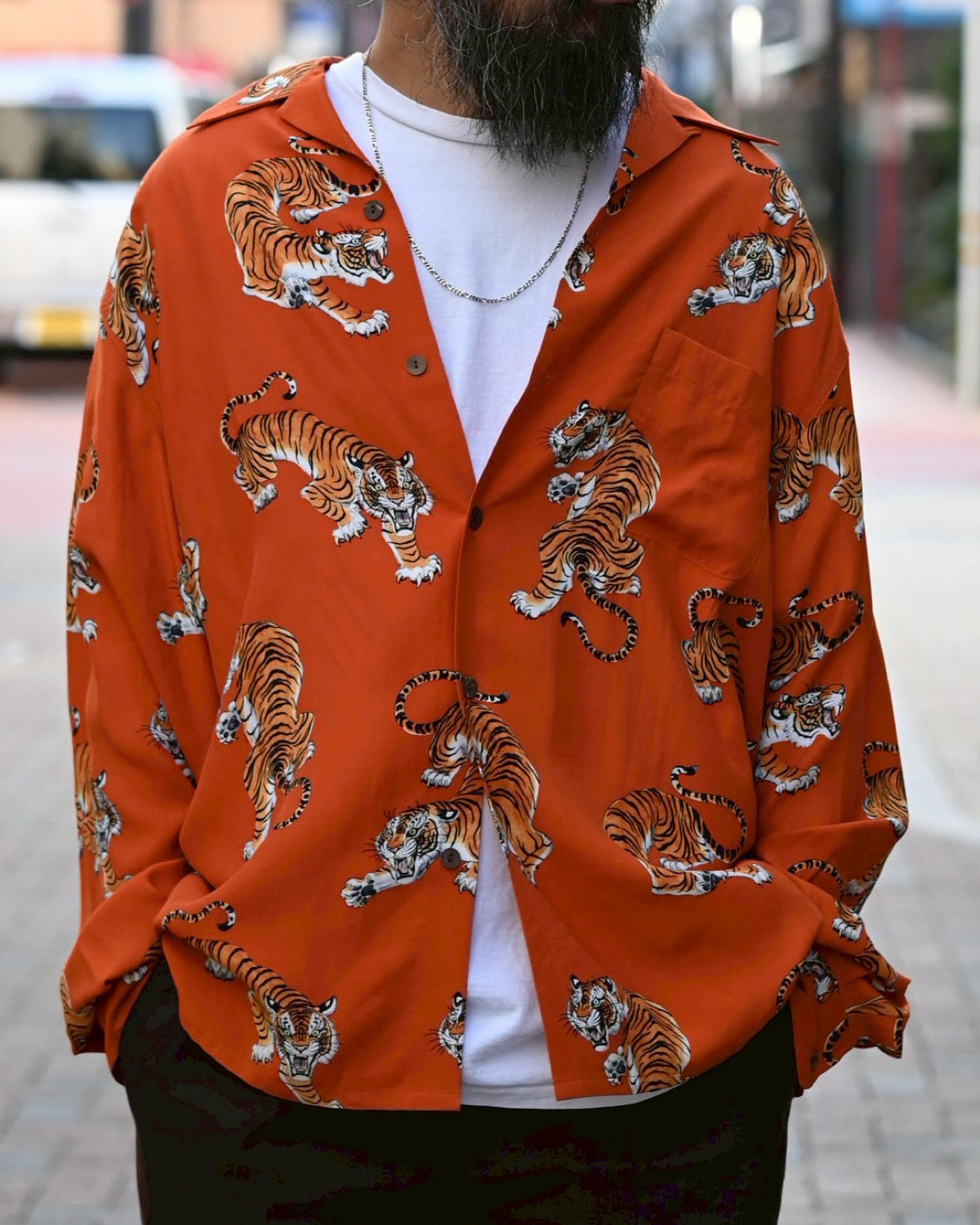 WACKO MARIA × TIM LEHI / HAWAIIAN SHIRT L/S (26SSE-WMS-HI05)