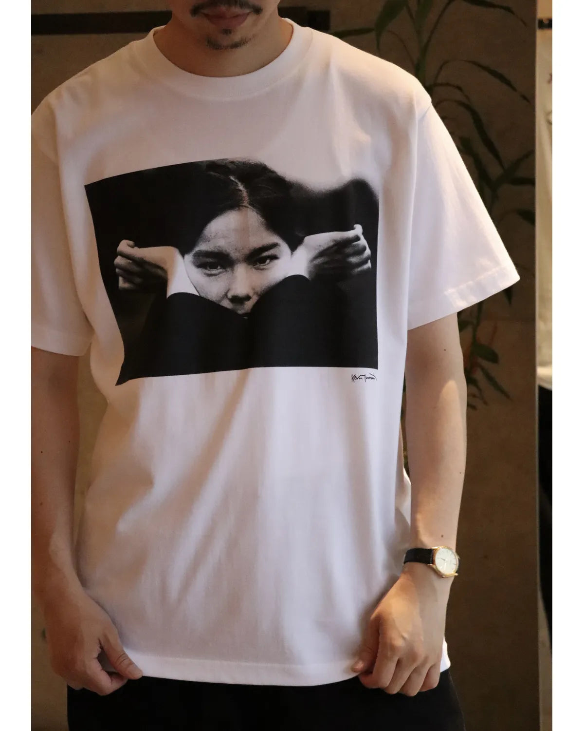 GDC × Bjork by Kevin Cummins / Monochrome Tee (GD0584-0104)
