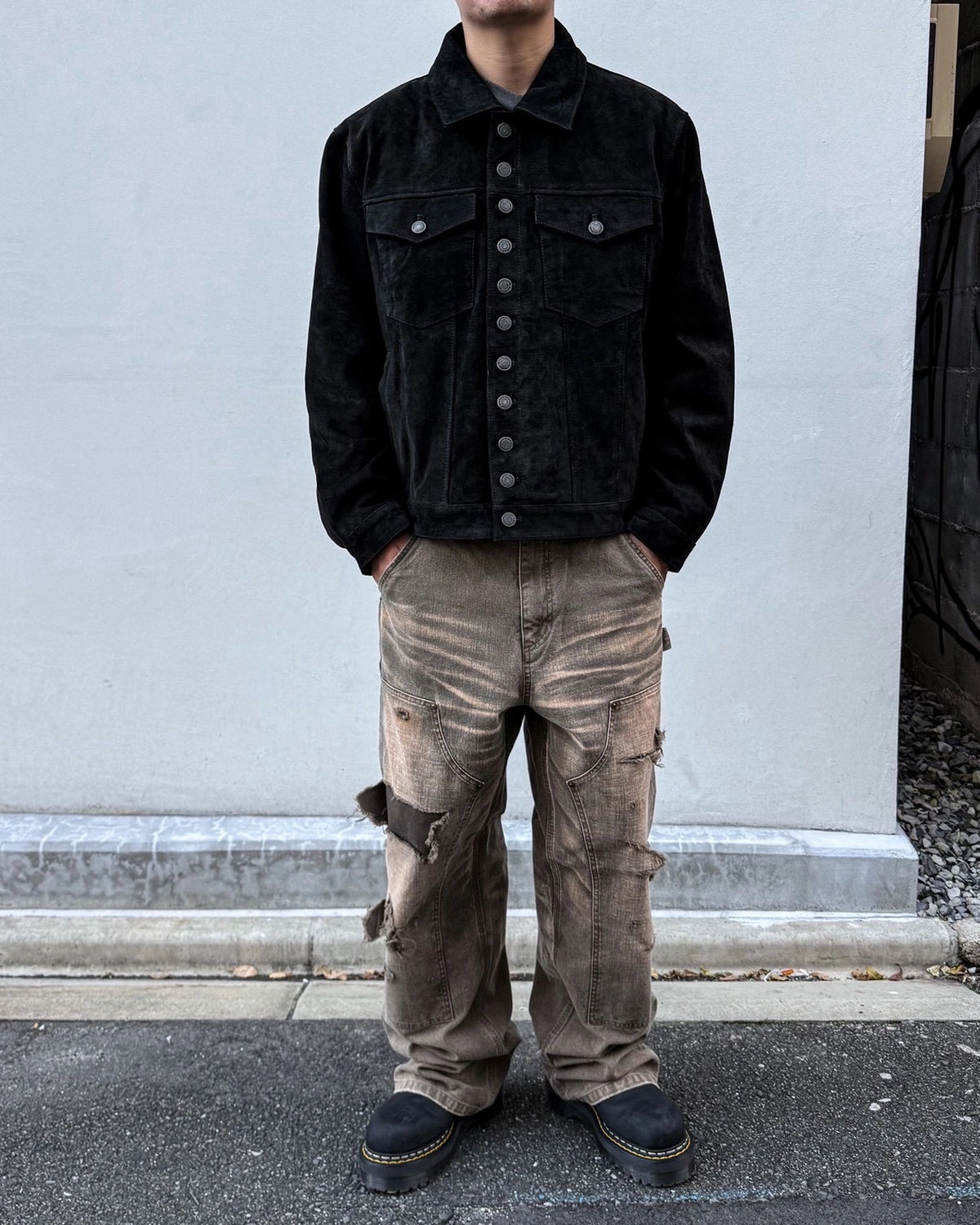 A Good Bad Influence / SUEDE JACKET (AGBI-26AW-LJK03)