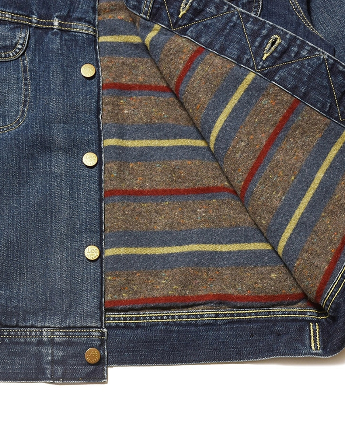 STANDARD CALIFORNIA × Lee / SD Storm Rider Denim Jacket 101LJ Vintage Wash (OUDLA520)