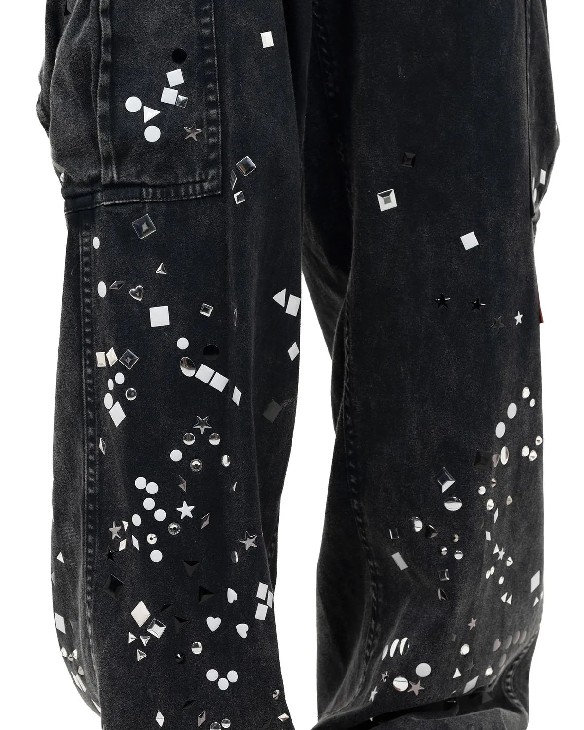 Maison MIHARA YASUHIRO / Embellished Millitary Pants (B15PT062)