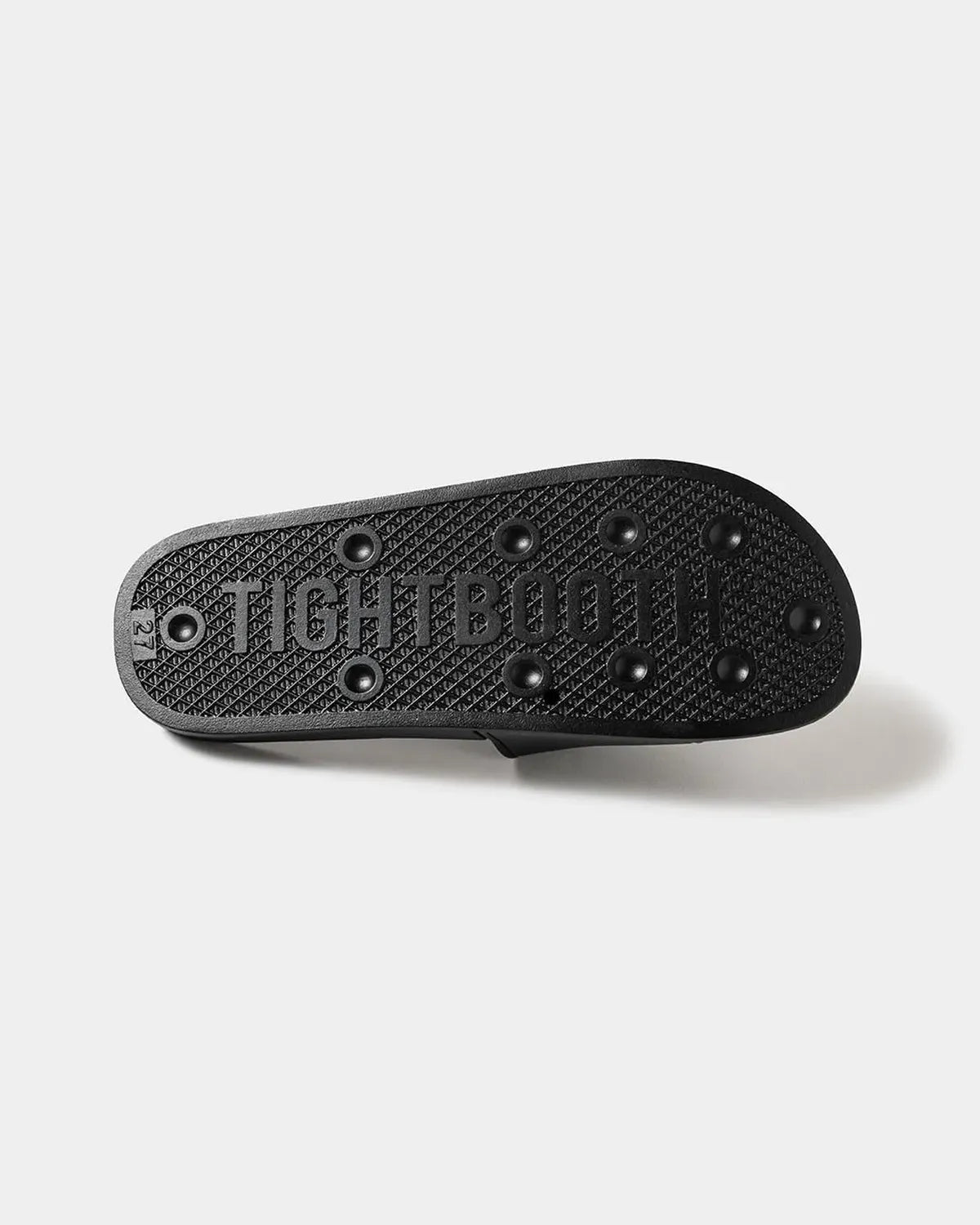 TIGHTBOOTH / BIG LABEL SLIDE SANDAL (SU26-A09)