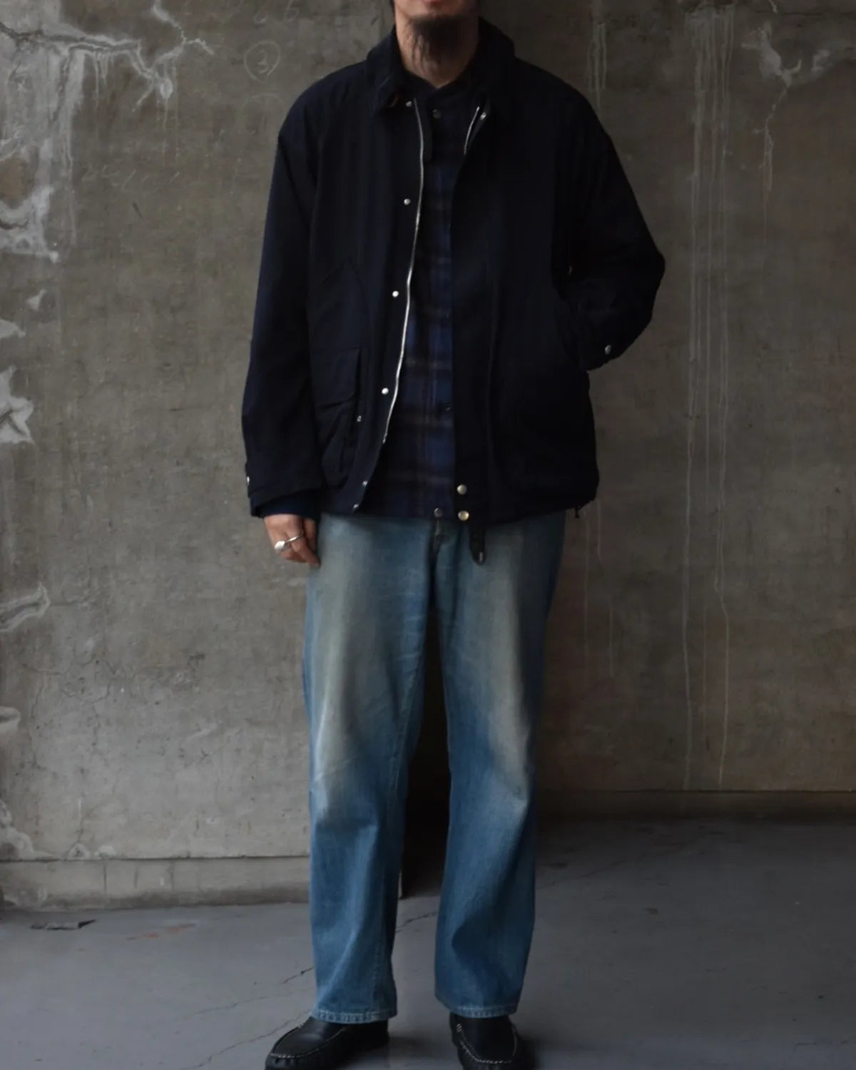 NONNATIVE / HUNTER JACKET WOOL TWILL WITH WINDSTOPPER® (NN-J4711)