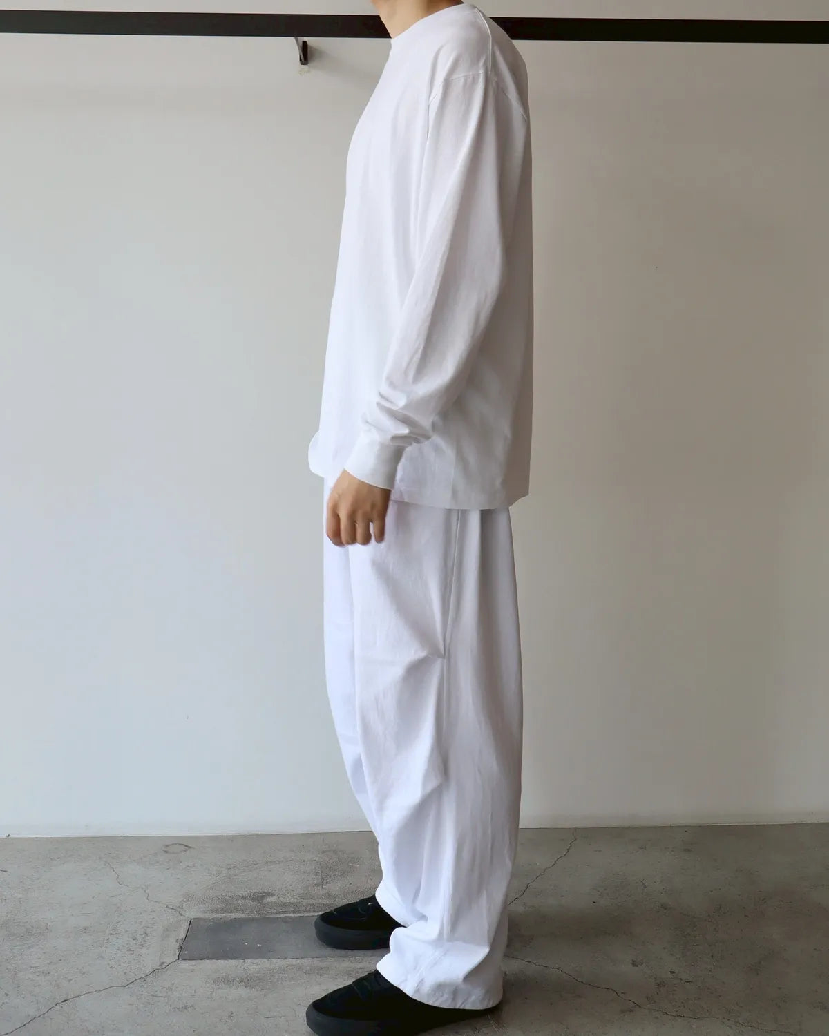 COMOLI / コットンジャージ 長袖Tシャツ (C03-05004)