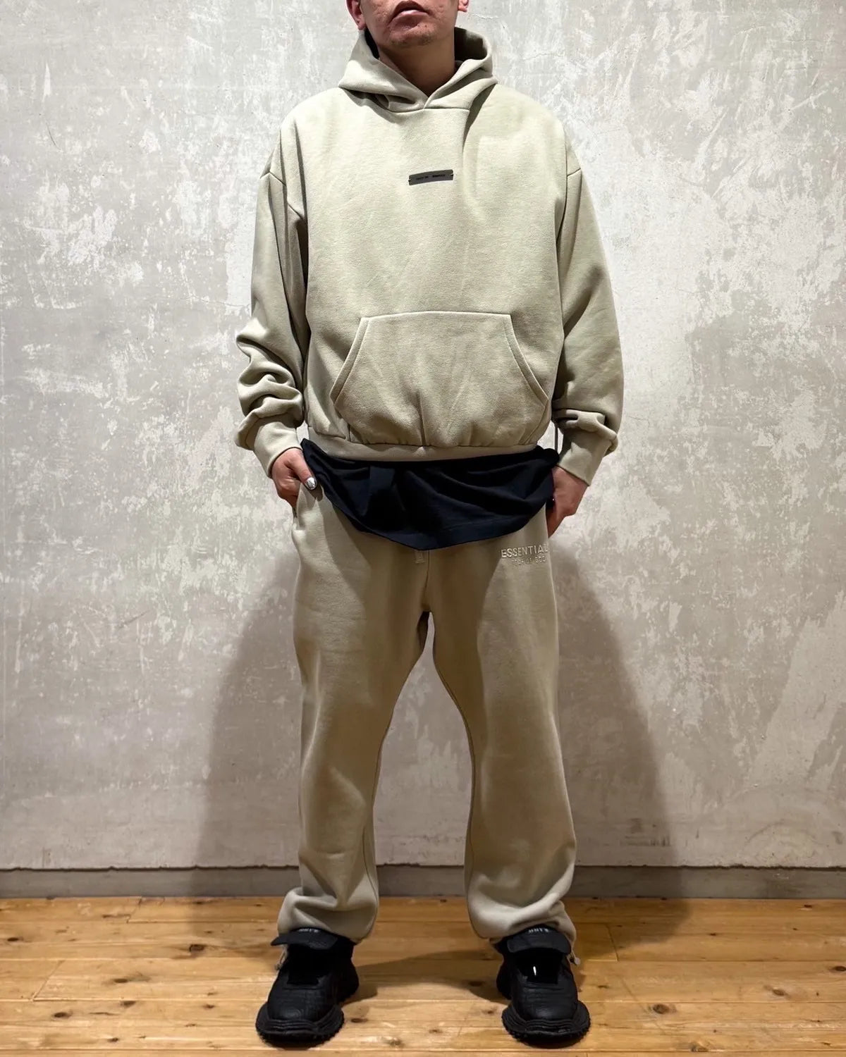 ESSENTIALS / CLASSIC FIT FLEECE HOODIE (192SP252050F)