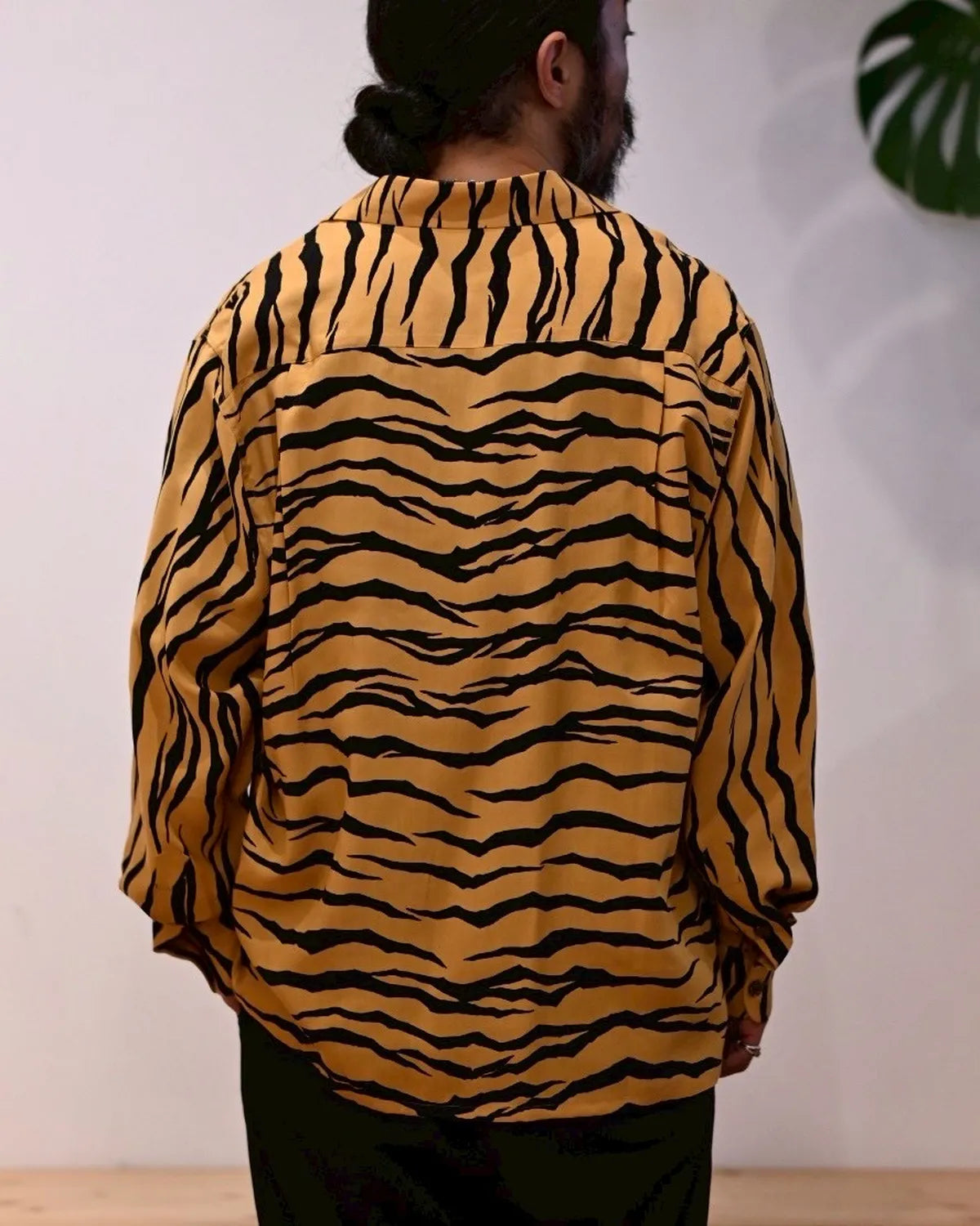 WACKO MARIA / TIGER OPEN COLLAR SHIRT -TYPE-2- (25FW-WMS-HI02)