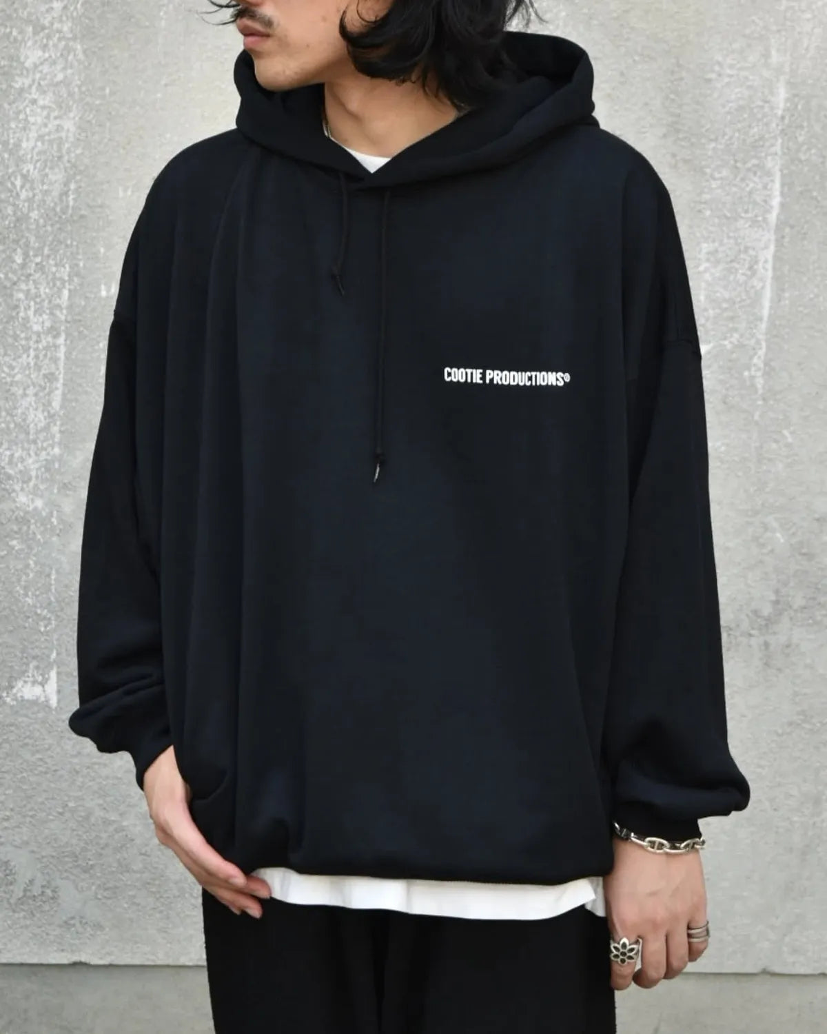 COOTIE PRODUCTIONS® / Dry Tech Oversized Sweat Hoodie (CTE-25S340)