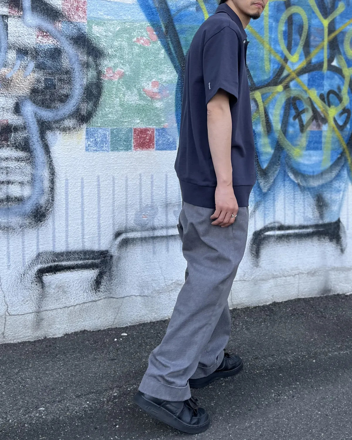 SEQUEL / SWEAT POLO SHIRT (SQ-26SS-CS-05)