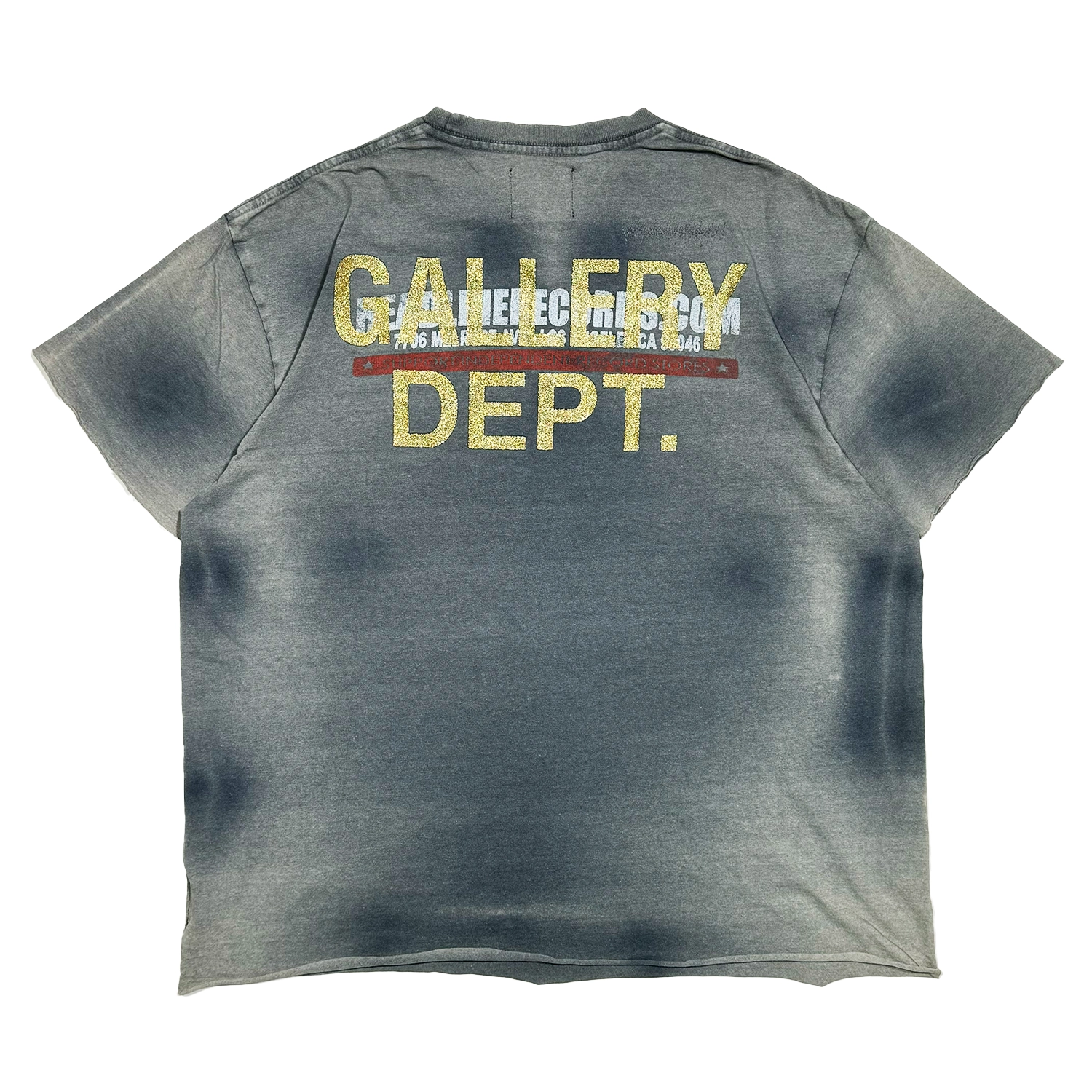 GALLERY DEPT. / HEADLINE RECORDS TEE BLACK