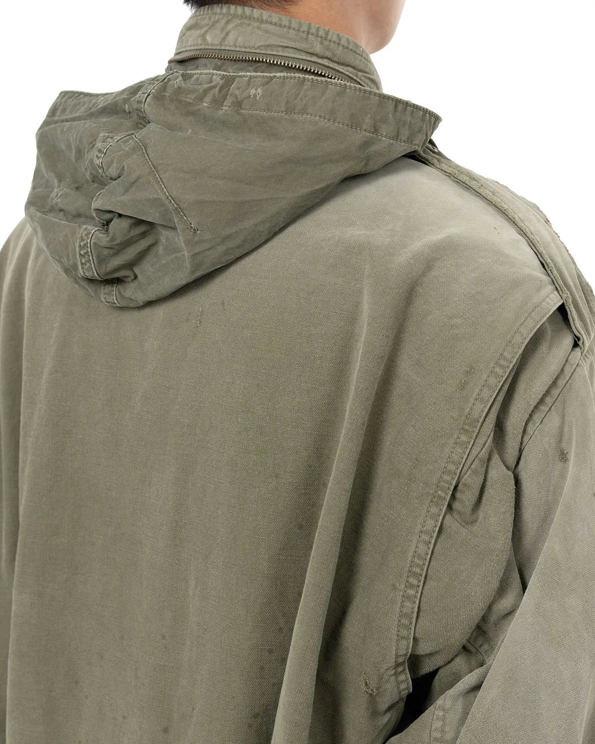 Maison MIHARA YASUHIRO / Distressed Field Jacket (J15BL171)