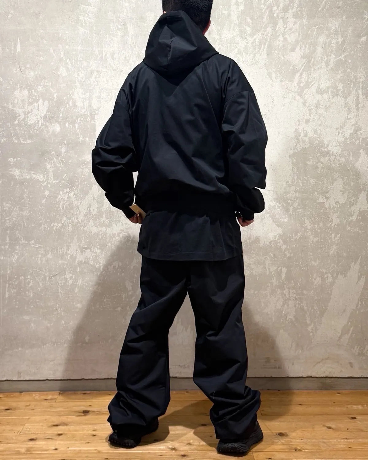 ESSENTIALS / POLY COTTON TWILL HOODIE (202SP258020F)