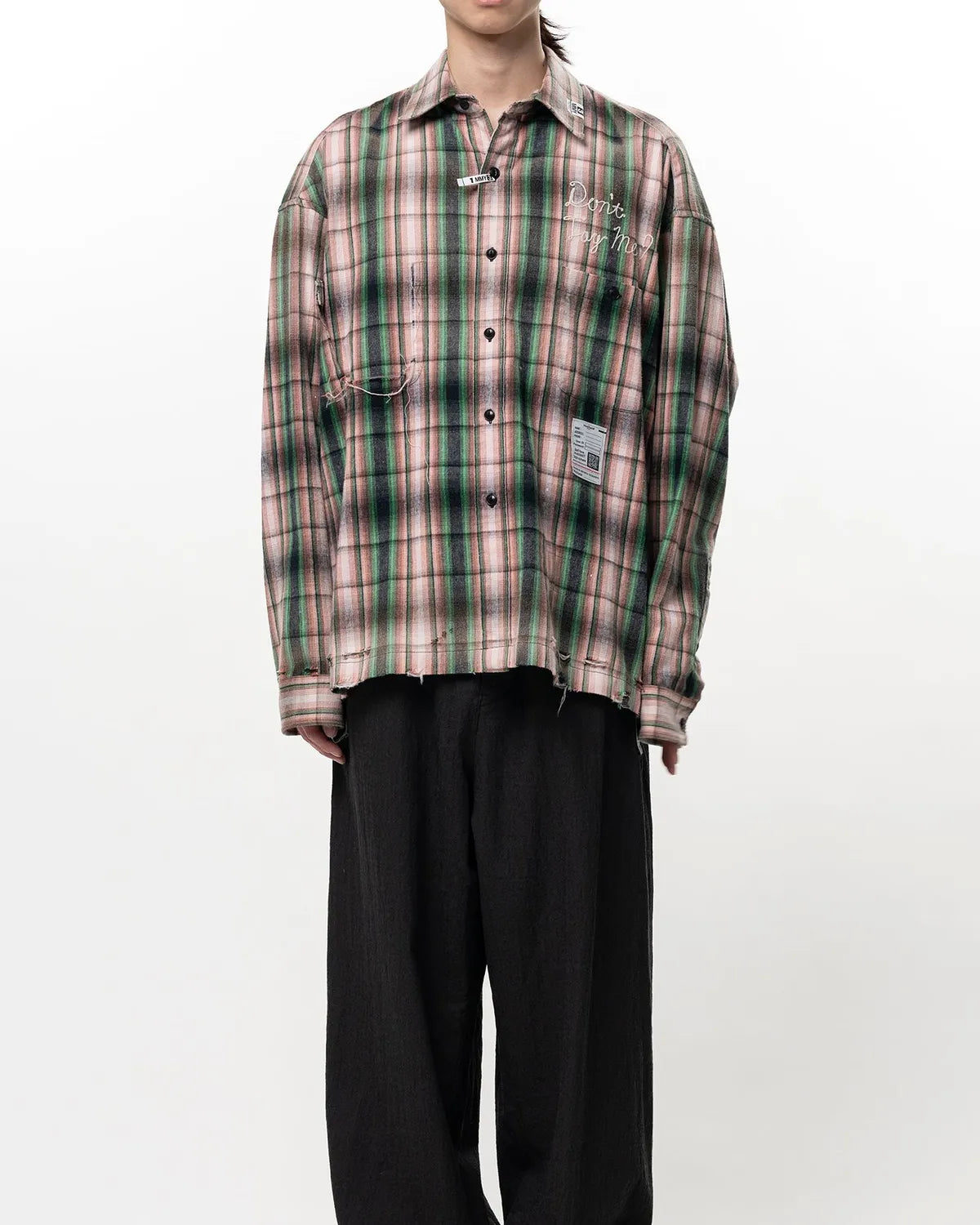 Maison MIHARA YASUHIRO / VINTAGE LIKE CHECK SHIRTS (J16SH181)