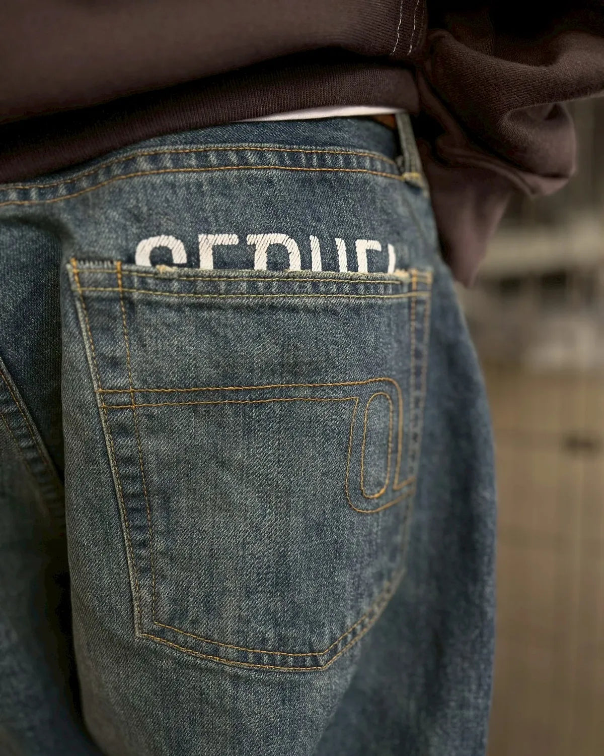 SEQUEL / × FRAGMENT DENIM PANTS (SQ-25AW-PT-08)