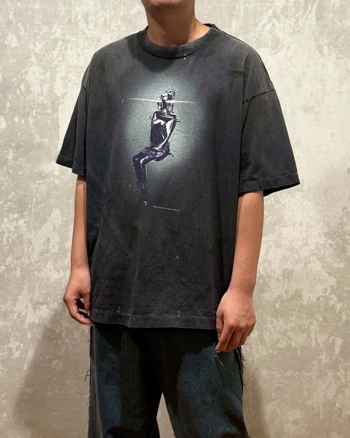 ©︎SAINT Mxxxxxx × SORAYAMA / SRYM_SS TEE_MASK (SM-HR1-0000-C75)