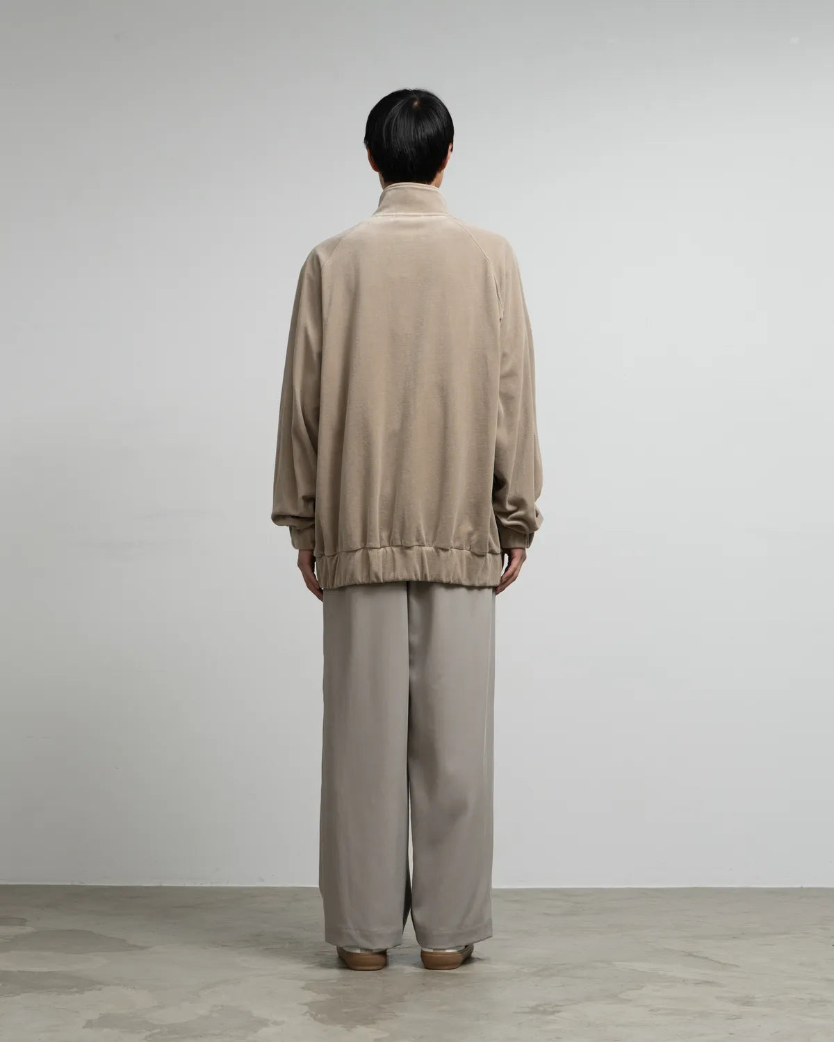Graphpaper / Oxford Pique Jersey L/S Oversized BD Shirt