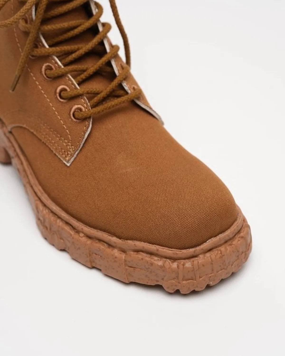 Maison MIHARA YASUHIRO General Scale. / "JOSEPH" Vintage-like Sole Canvas Boots ( S16FW711)