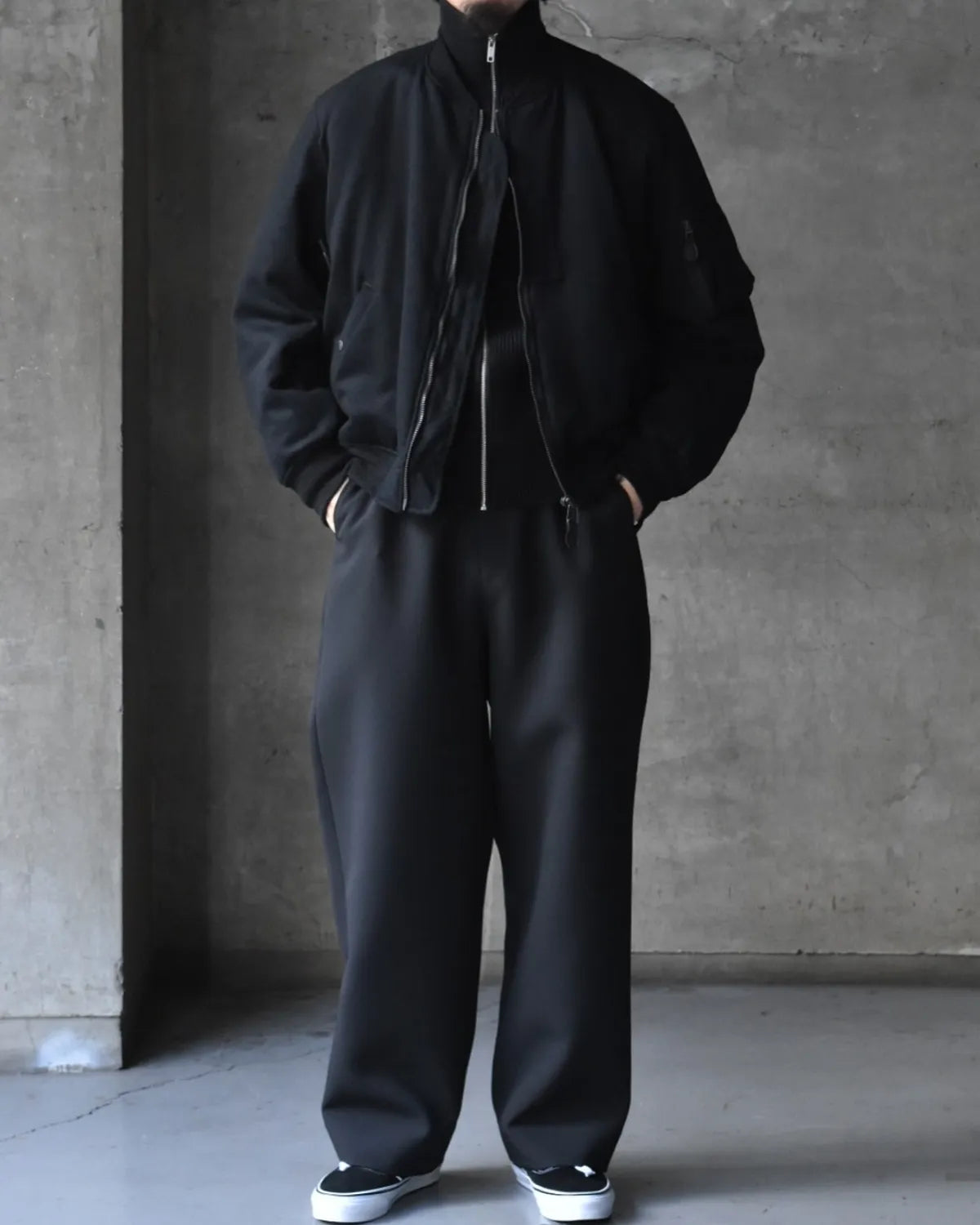 MINEDENIM / Wool Meiton Bomber JKT (2511-9001)