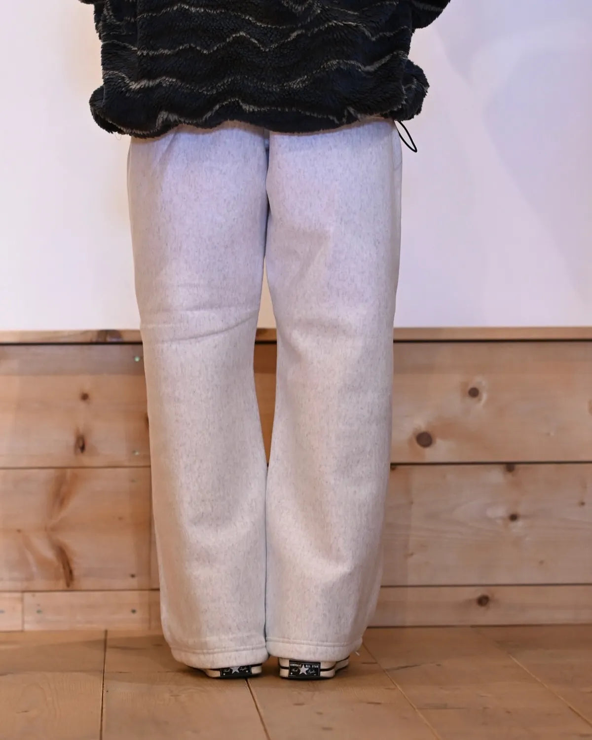 PHEENY / Athletic fleece wide pants (PA25-CS03)