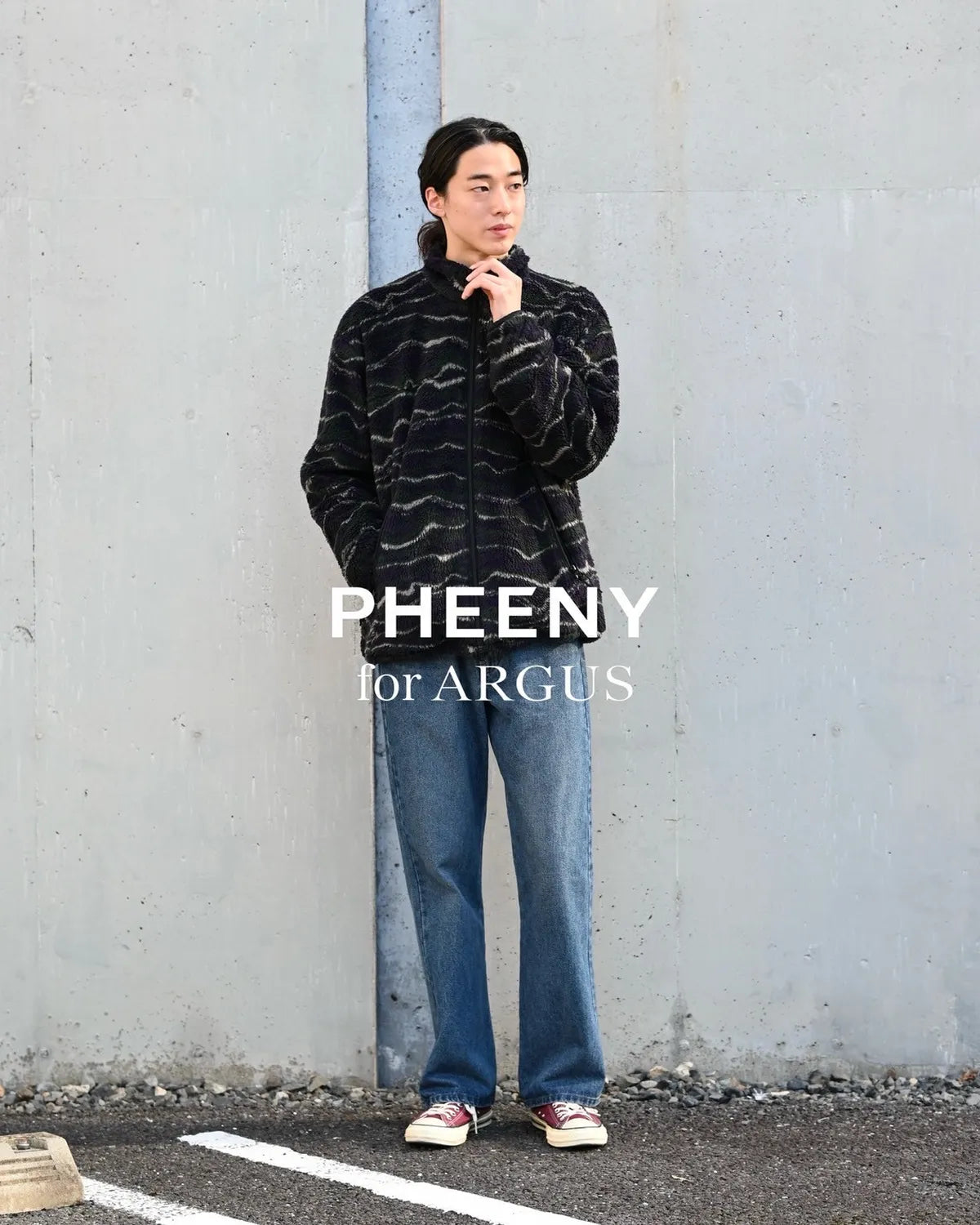 PHEENY (※J.B VOICE EXCLUSIVE) / WAVE BOA JACKET BOYS for ARGUS (PA25-BL01)
