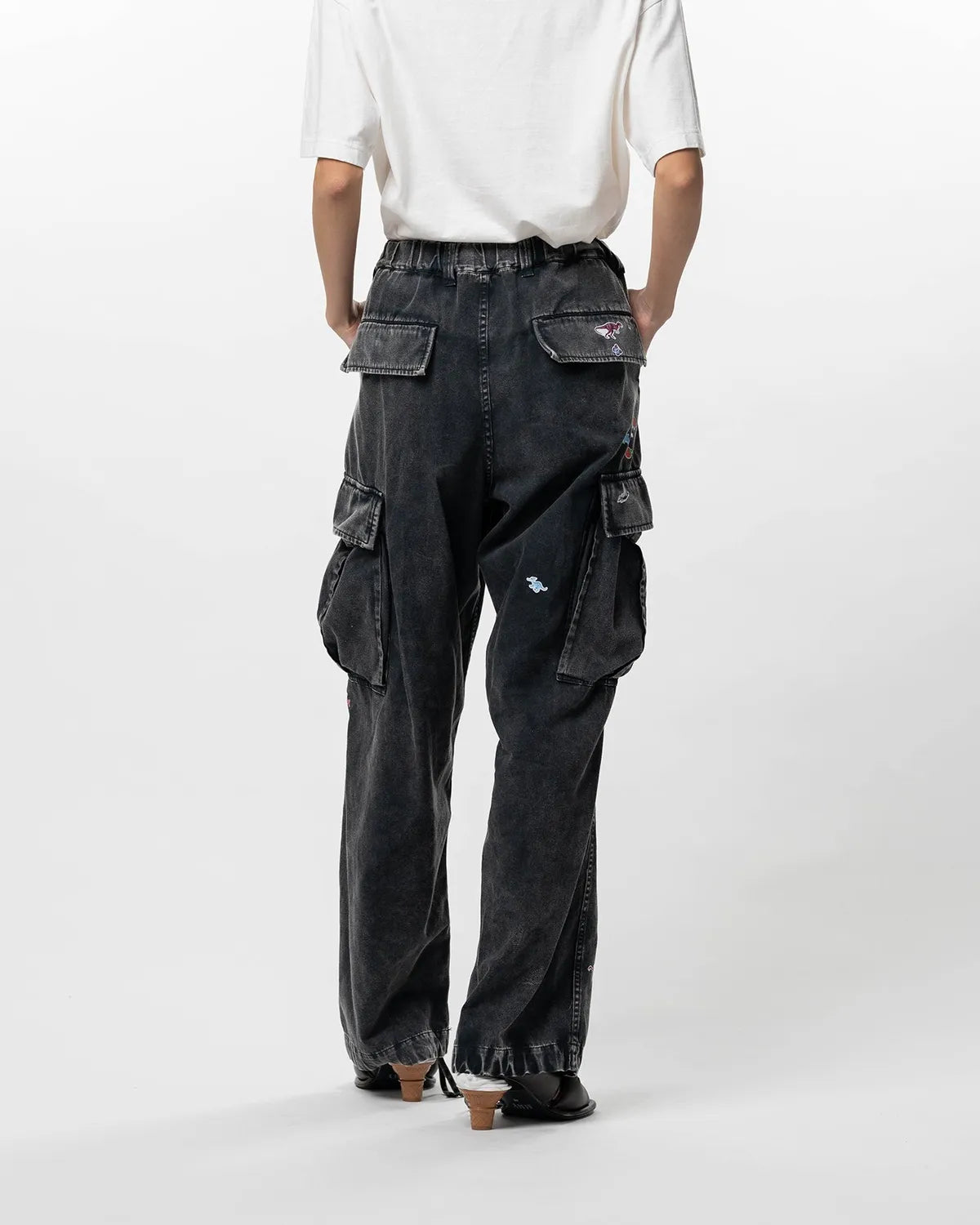 Maison MIHARA YASUHIRO / Kids Sticker Printed Military Pants -Women's- (K16PT351)
