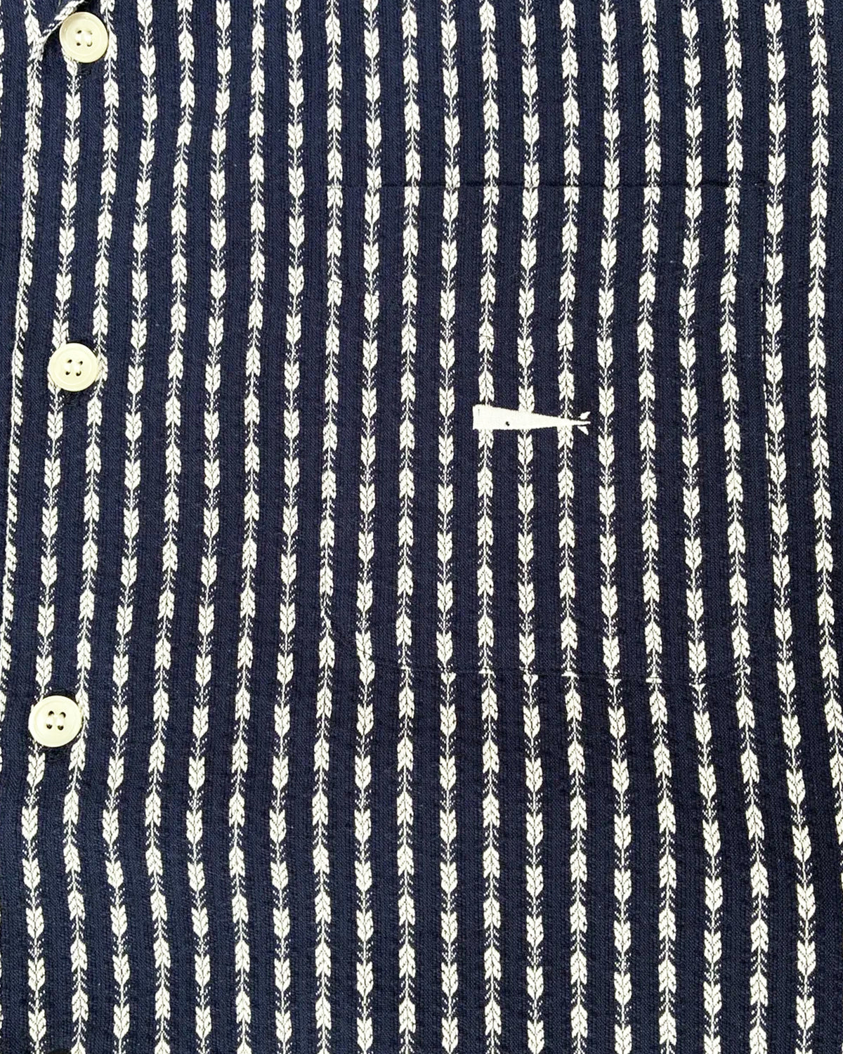 DESCENDANT / PIER OPEN COLLAR TEXTILE SS SHIRT (261CPDS-SHM06)